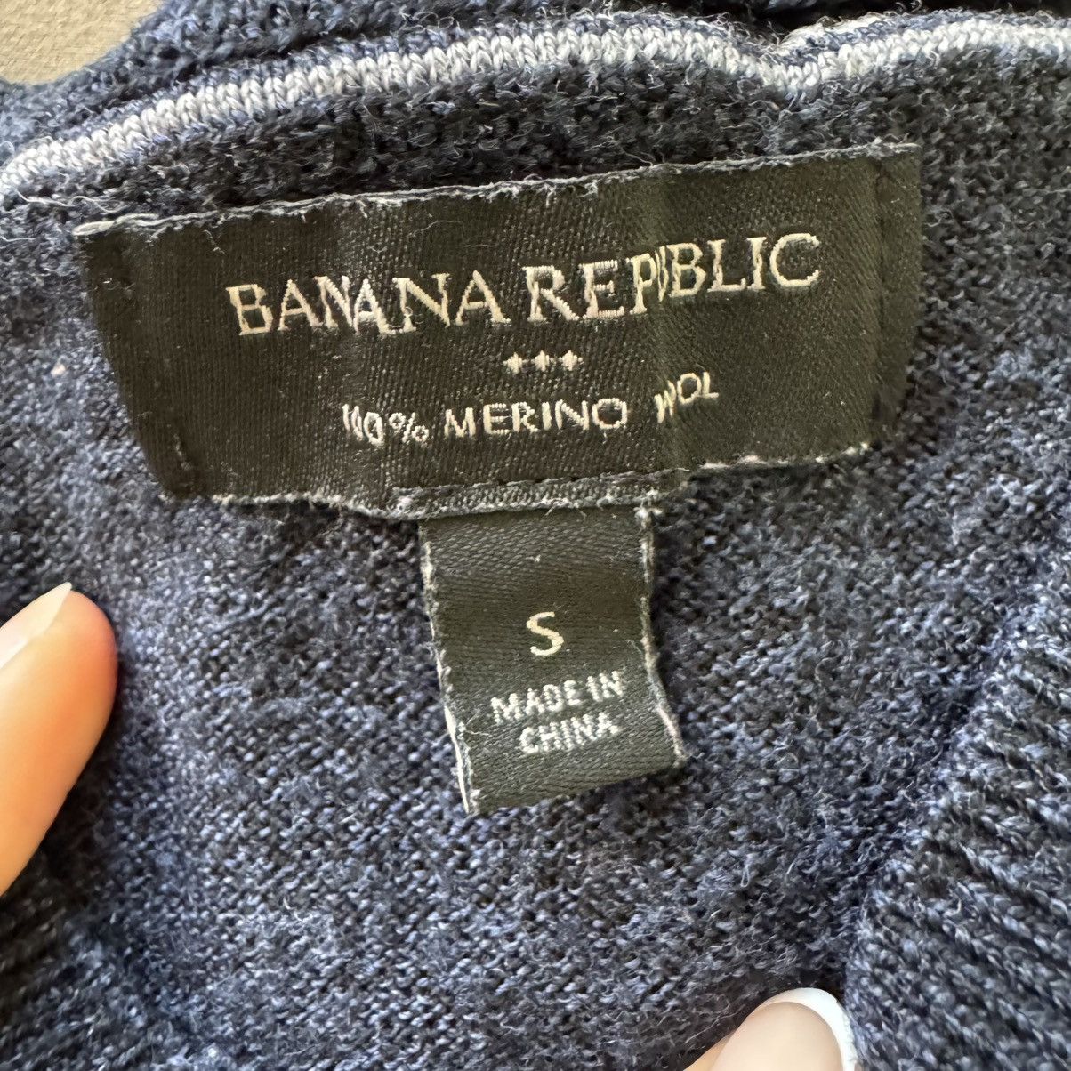 Banana Republic Banana Republic MERINO WOOL V-NECK SWEATER Size US S / EU 44-46 / 1 - 4 Thumbnail