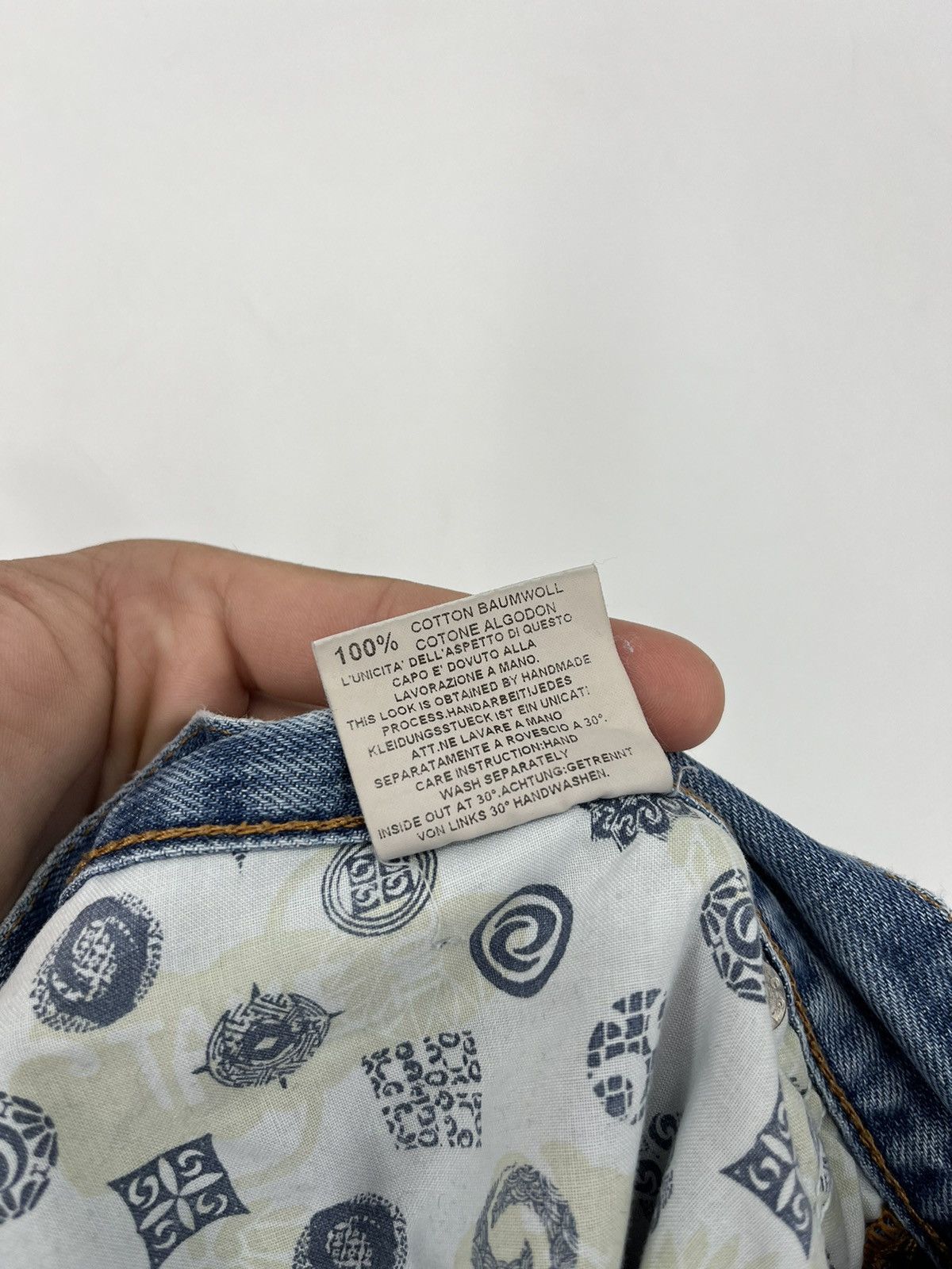 Japanese Brand × Vintage Vintage TAKE TWO Denim Jeans, Made In Italy "Style Ed Hardy Size US 32 / EU 48 - 20 Thumbnail