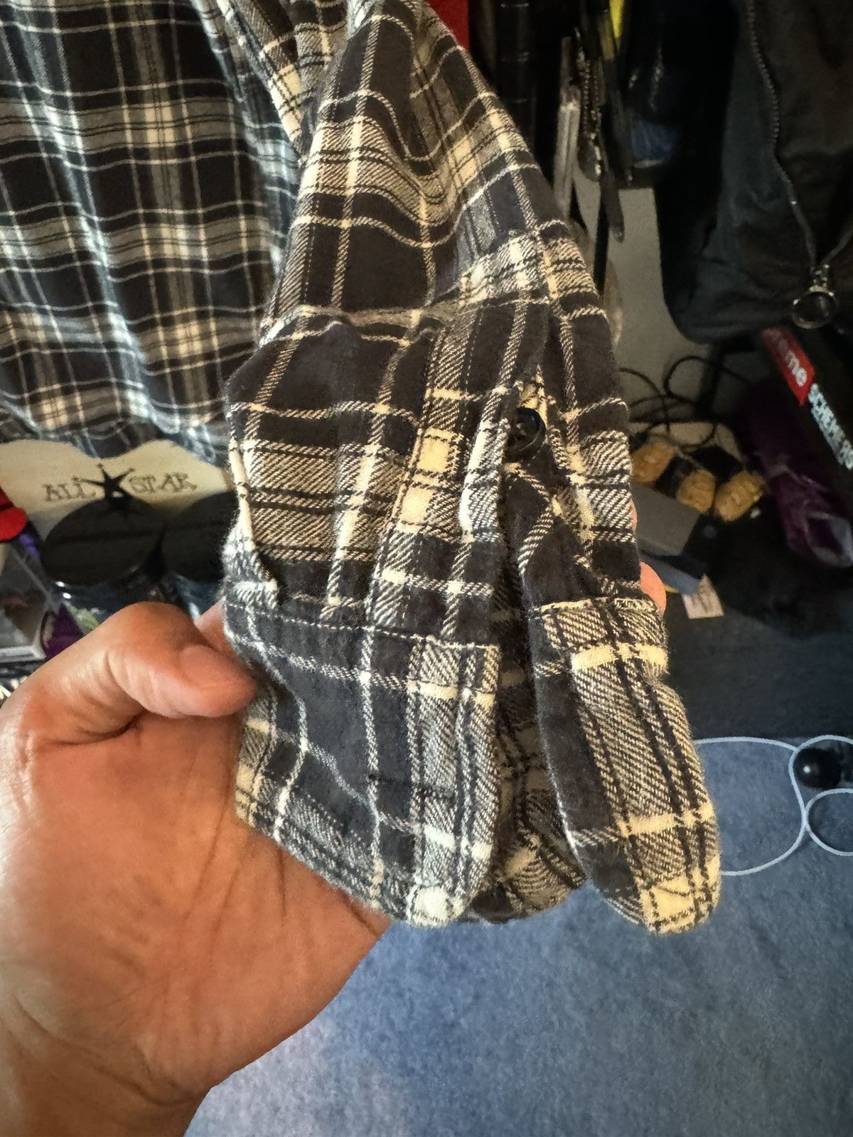 Urban Outfitters Black and White Flannel Size US S / EU 44-46 / 1 - 4 Thumbnail