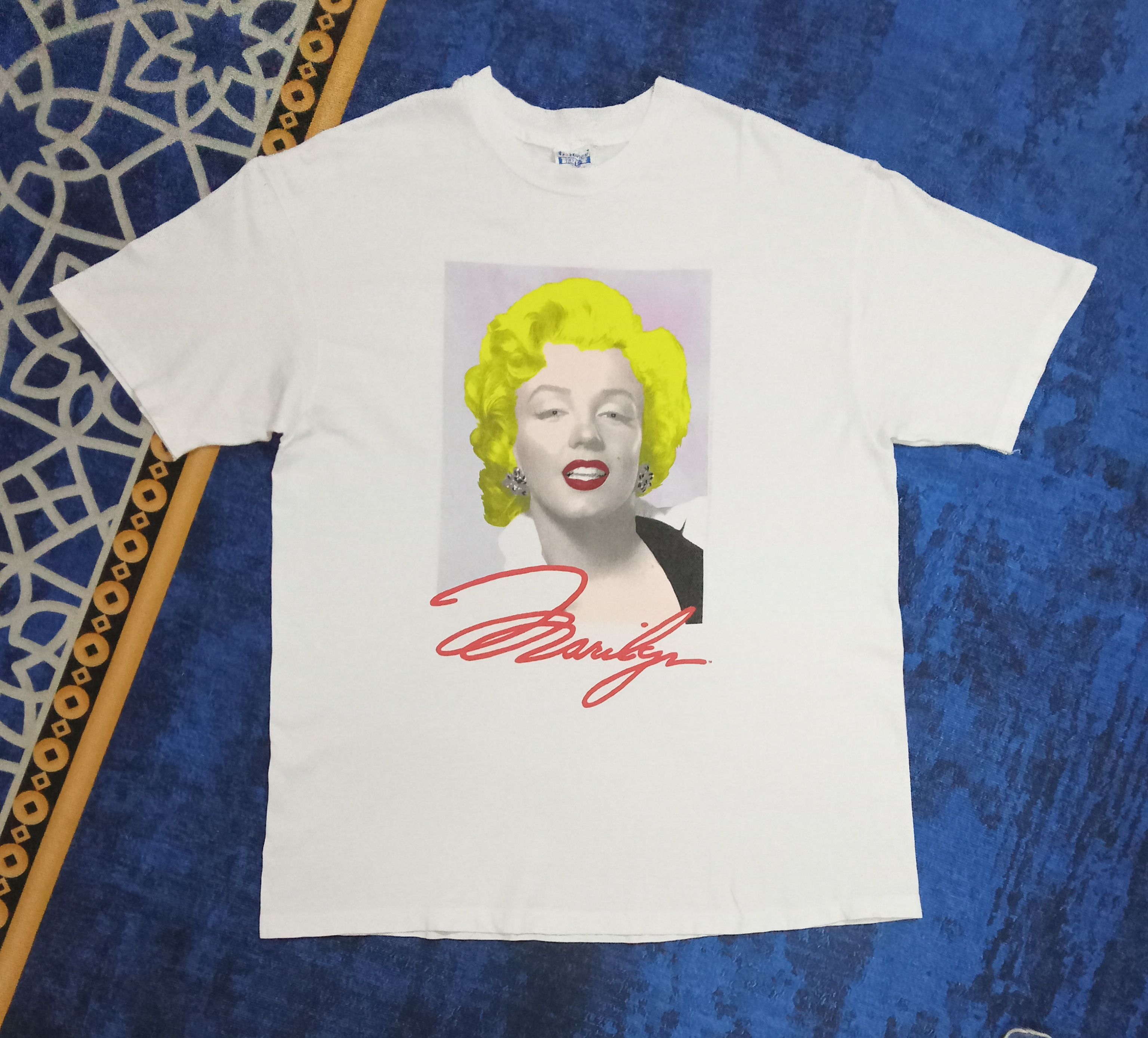 Band Tees Marilyn Monroe Vintage 1991 T Shirt Size US XL / EU 56 / 4 - 1 Thumbnail