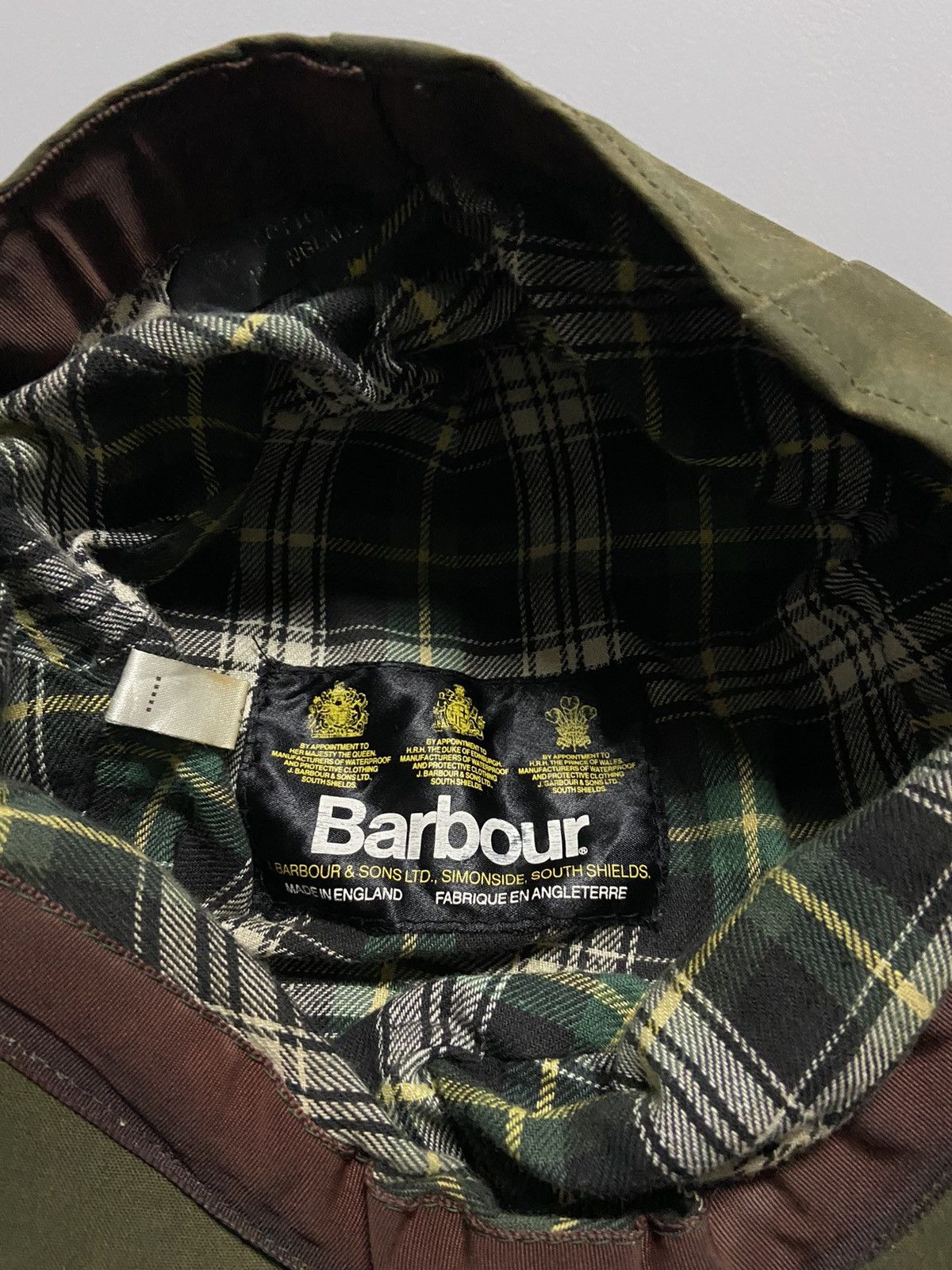 Barbour × Vintage Barbour waxed beret cap vintage Size ONE SIZE - 6 Thumbnail