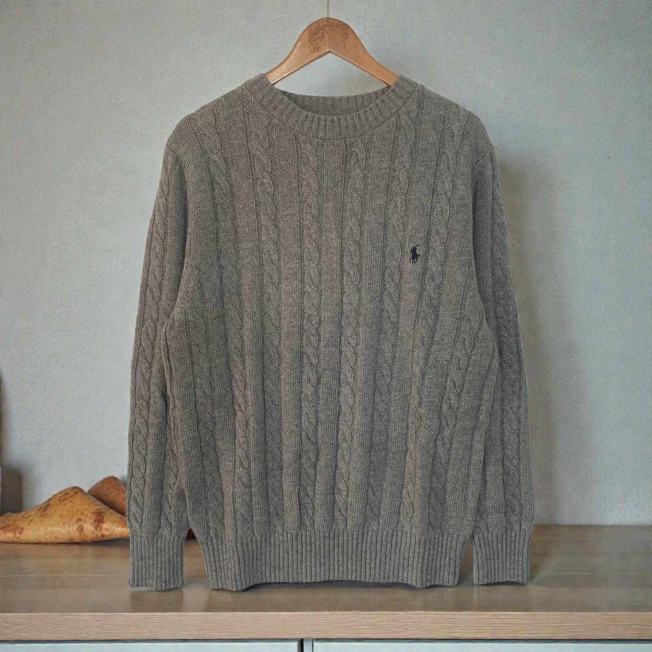 Polo Ralph Lauren Polo Ralph Lauren Knit Wear Sweatshirt gray Size US L / EU 52-54 / 3 - 1 Thumbnail
