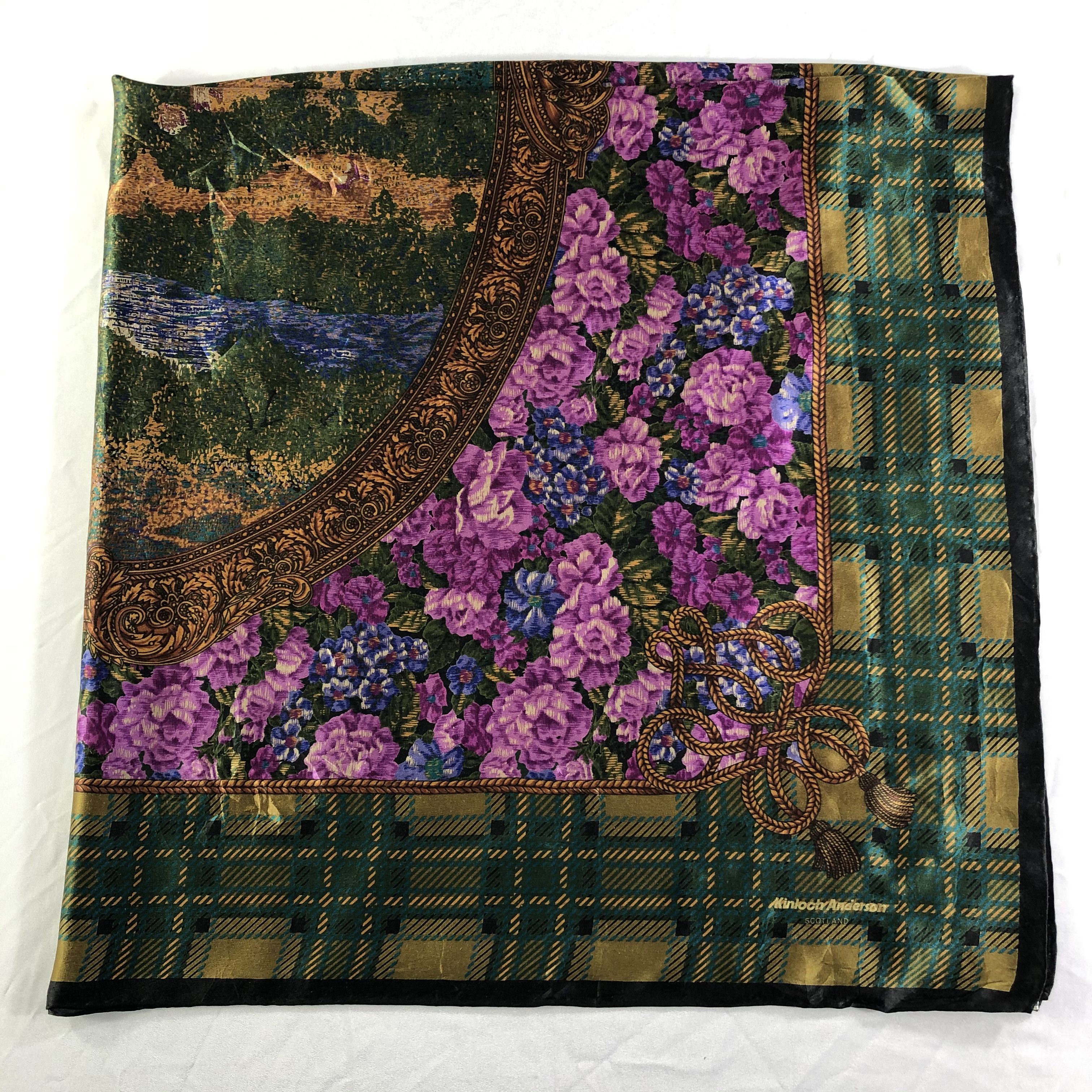 Vintage Vintage Kinloch Anderson Silk Scarf Size ONE SIZE - 2 Thumbnail