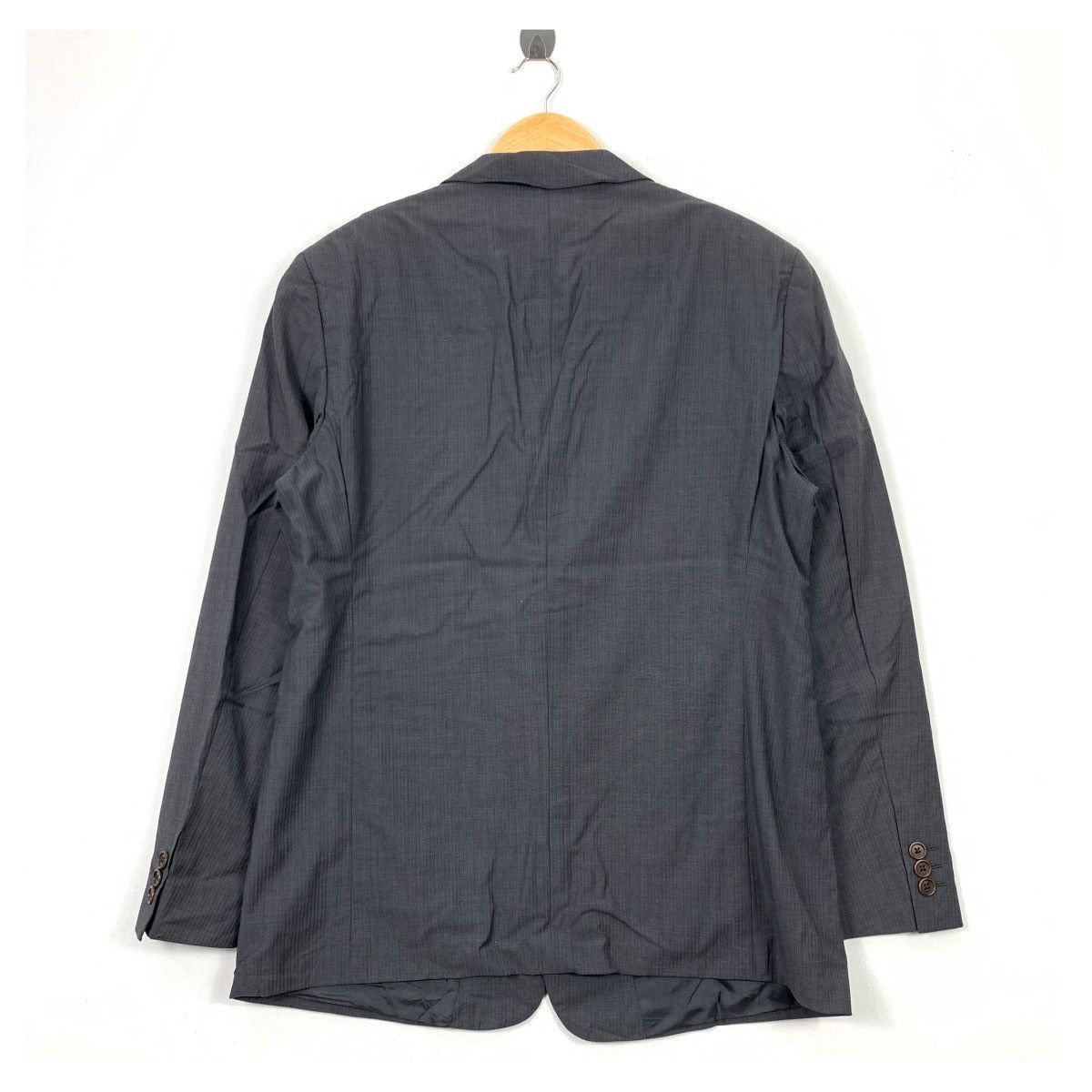 Armani Collezioni × Designer ARMANI Collezioni Made In Italy Italian Designer Blazer Coat Size 42R - 3 Thumbnail