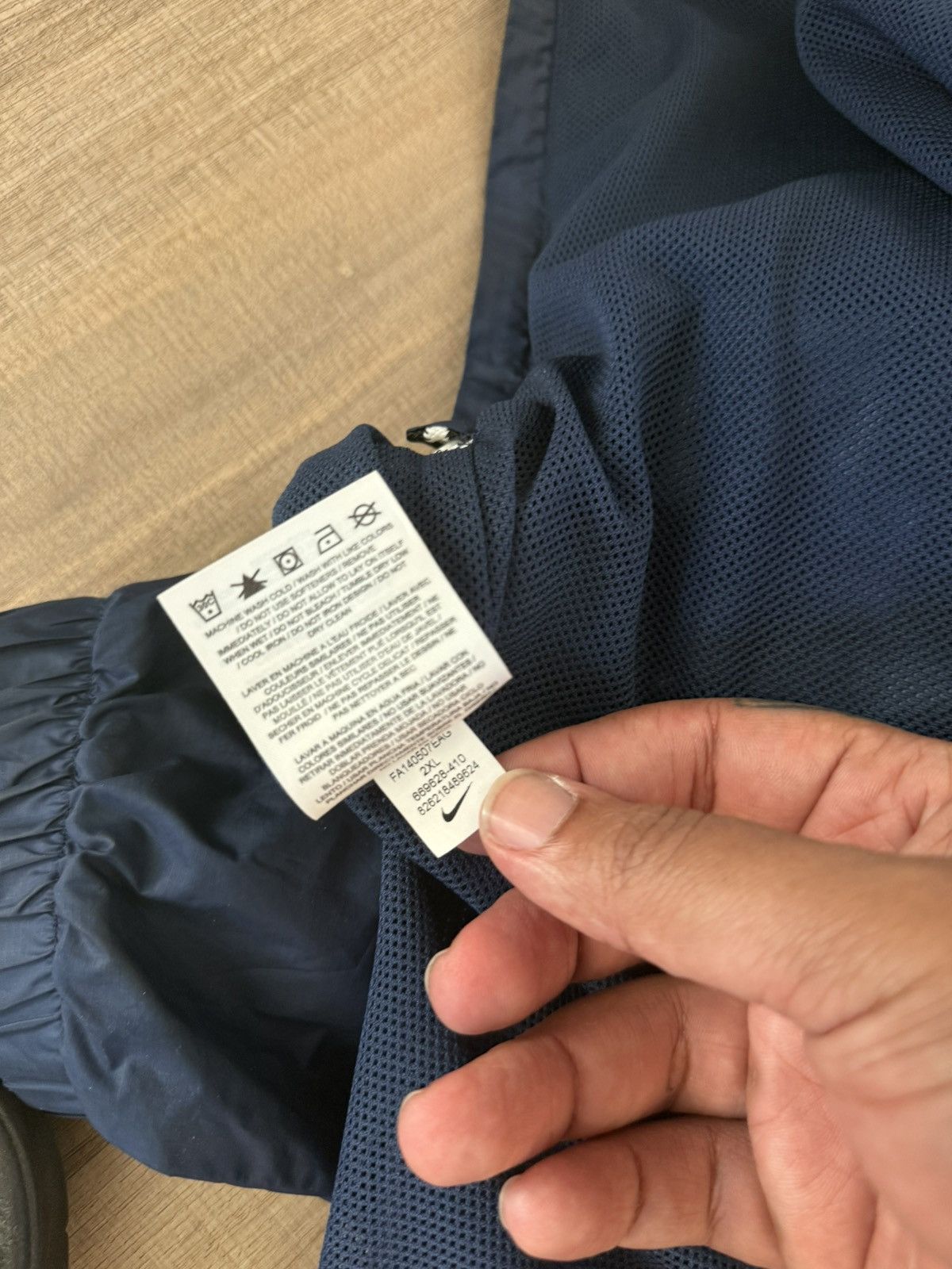 Fragment Design NIKE X FRAGMENT DESIGN LAB TECH HALF ZIP JACKET NAVY XL Size US XL / EU 56 / 4 - 5 Thumbnail