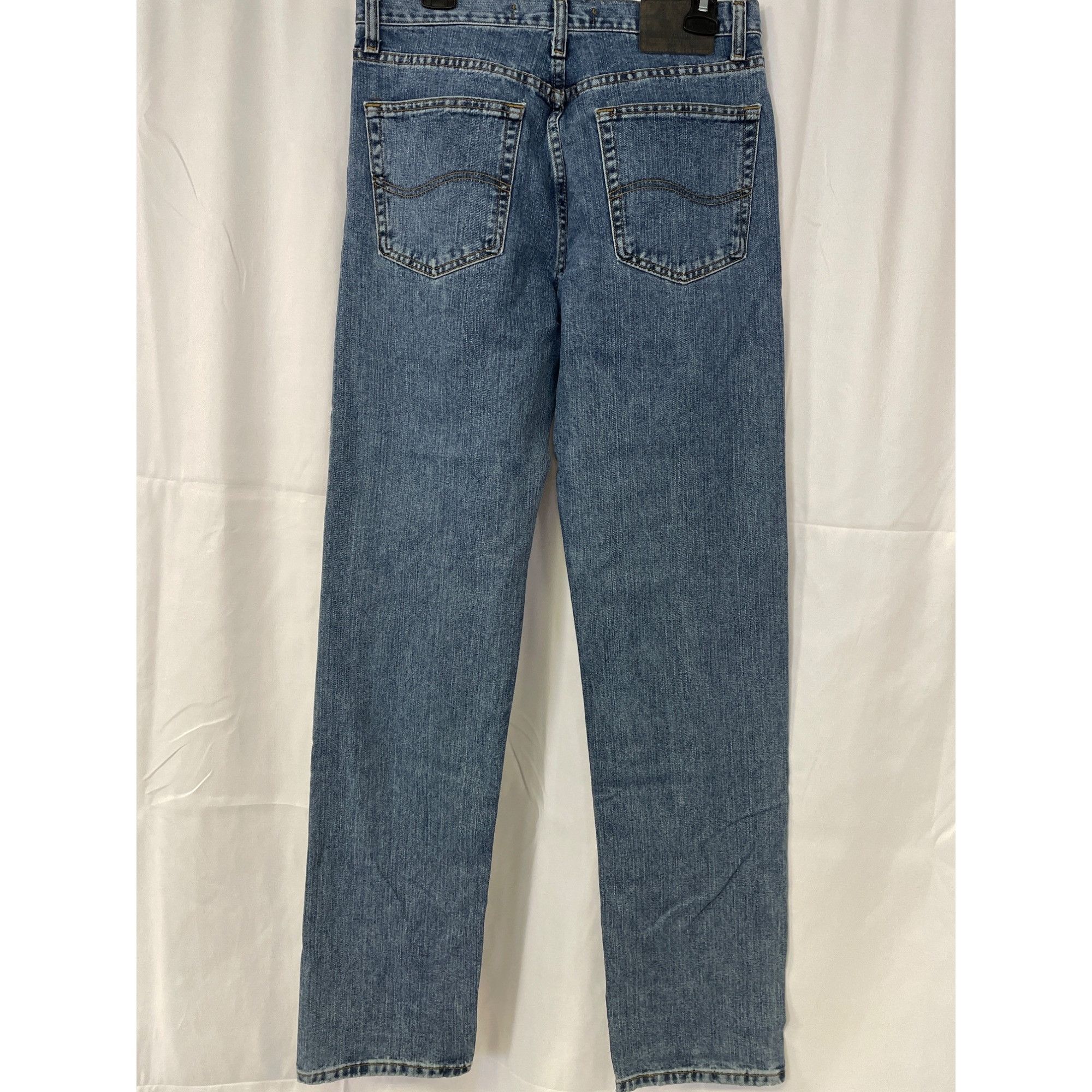 Lee Lee Men's Blue Jeans Regular Straight Leg Size 32W X 36I SKU Size US 32 / EU 48 - 3 Thumbnail
