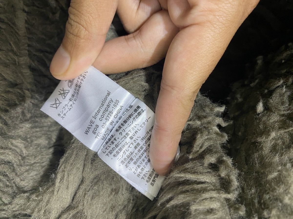 GOA GOA Racoon Fur Jacket Cargo Skirt Bomber Japanese Size US M / EU 48-50 / 2 - 7 Thumbnail