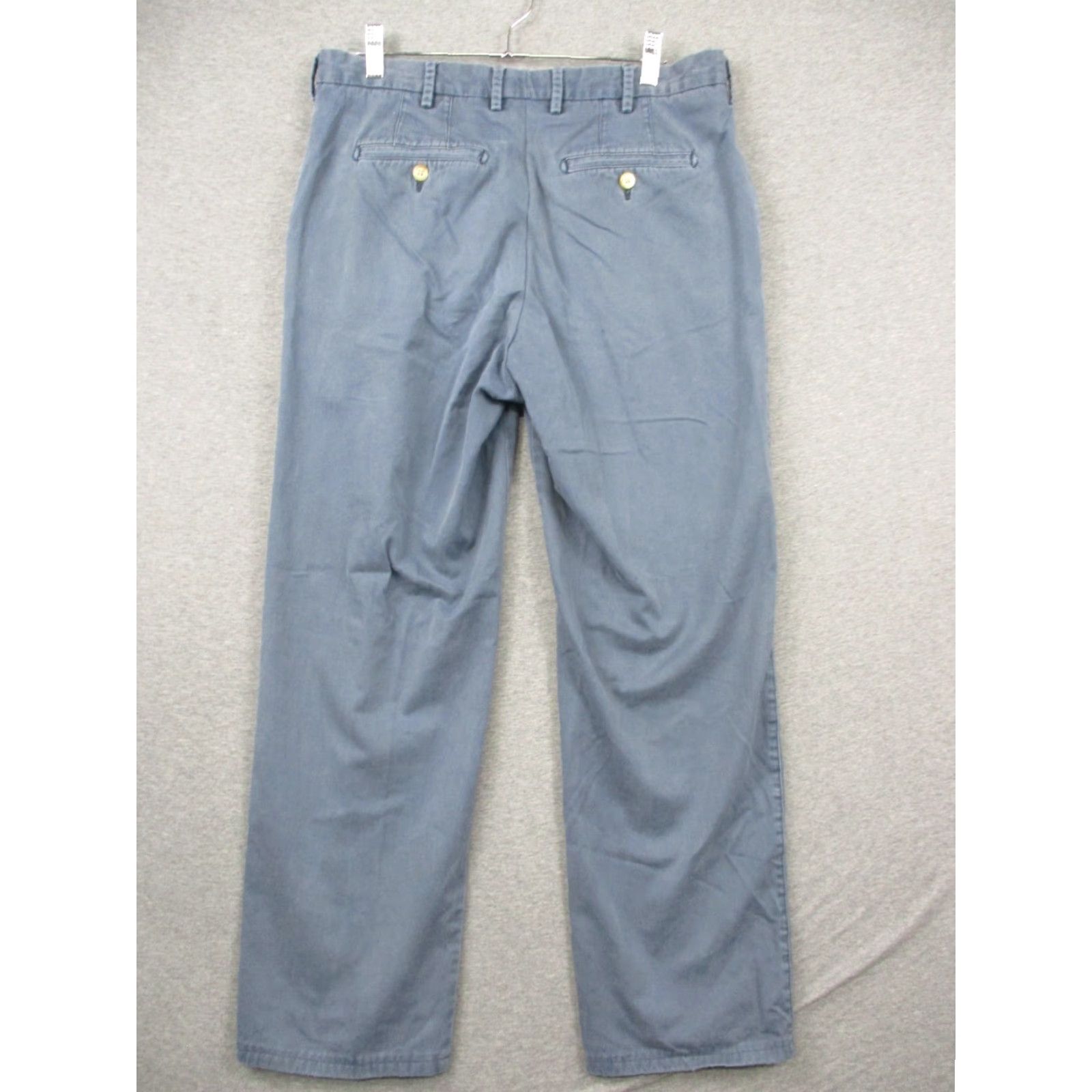 Peter Millar Peter Millar Pants Mens Raleigh Blue Cotton Chino 34 MCOB84 Size US 34 / EU 50 - 3 Thumbnail