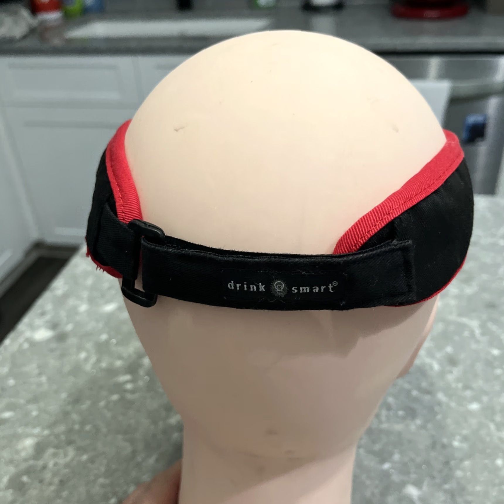 NASCAR Jim Beam Whiskey Racing Visor Unisex Adults One Size Red Cotton Adjustable Logo Stylemaster NASCAR Size ONE SIZE - 3 Thumbnail
