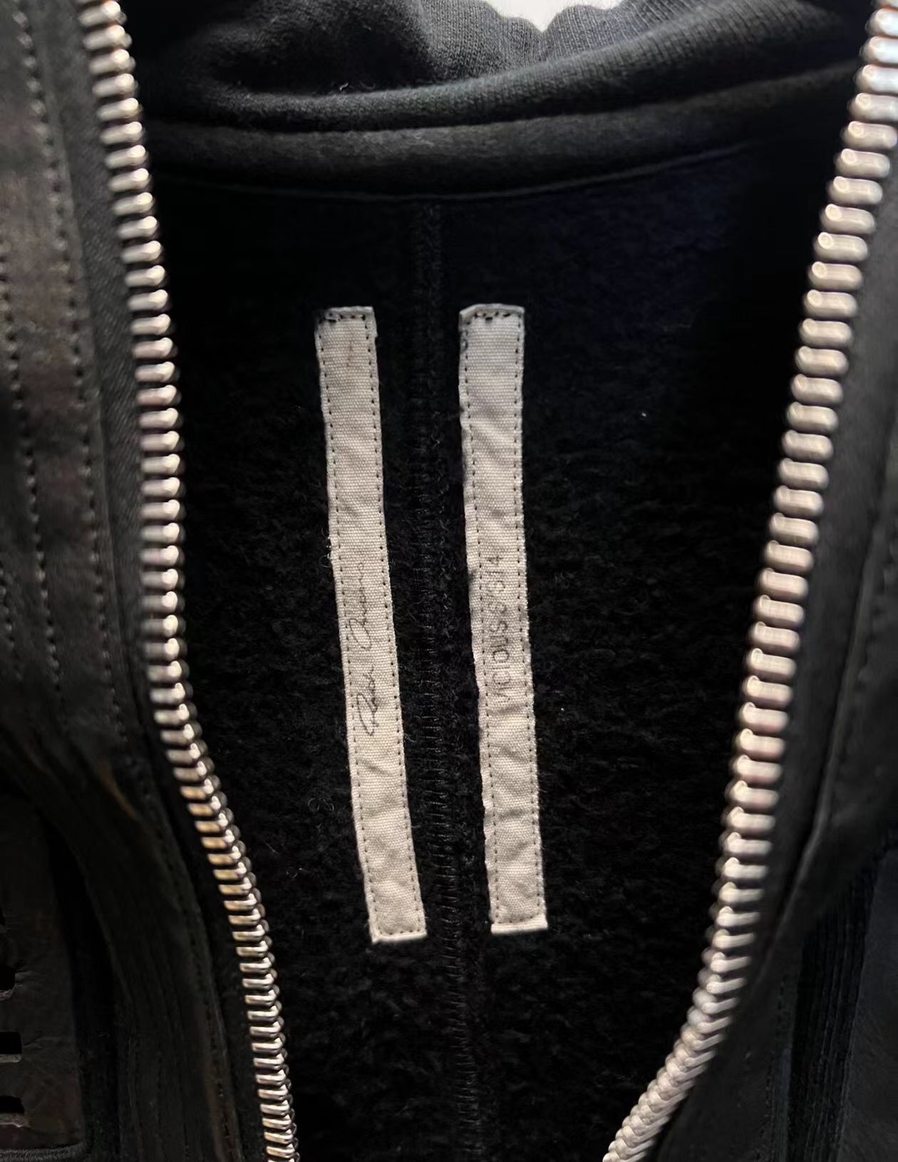 Rick Owens Rick Owens 14 mainline split leather mid length hooded Size US XS / EU 42 / 0 - 5 Thumbnail