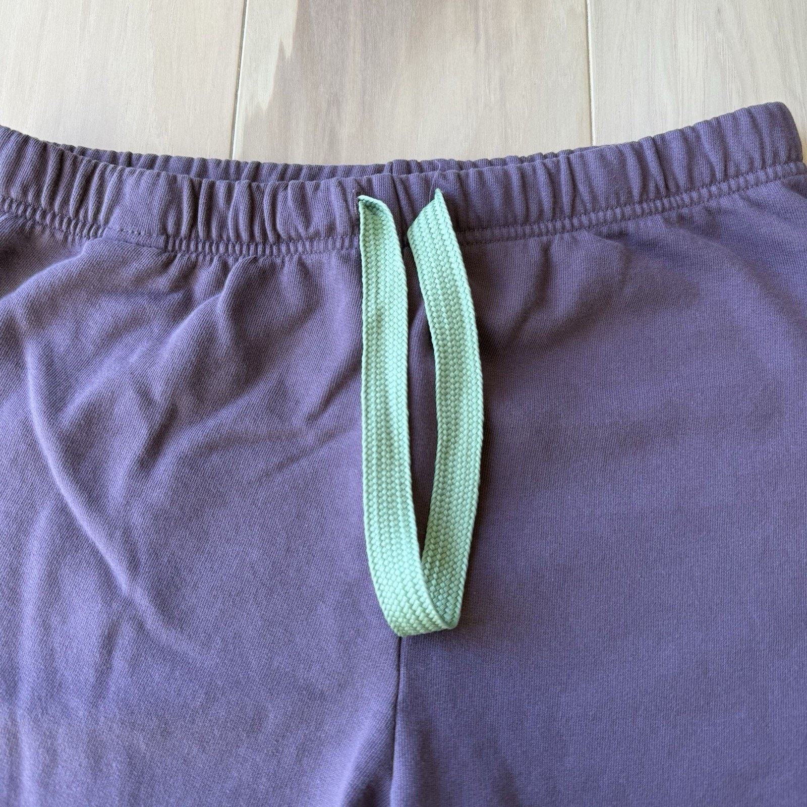 MOTHER Mother Shorts Large Purple Bender Sweat Fleece Bottoms Size 30" / US 8 / IT 44 - 4 Thumbnail
