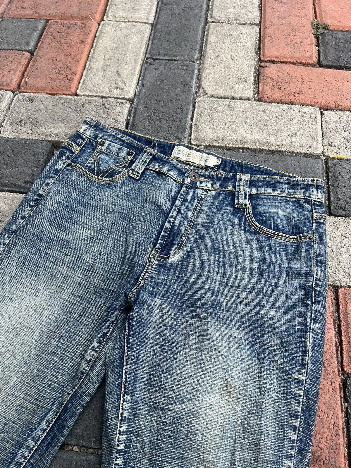 Kapital 2000s Hysteric Y's Cdg Bootcut Flare Was Jeans y2k Lgb Ifsix Size US 31 - 3 Thumbnail