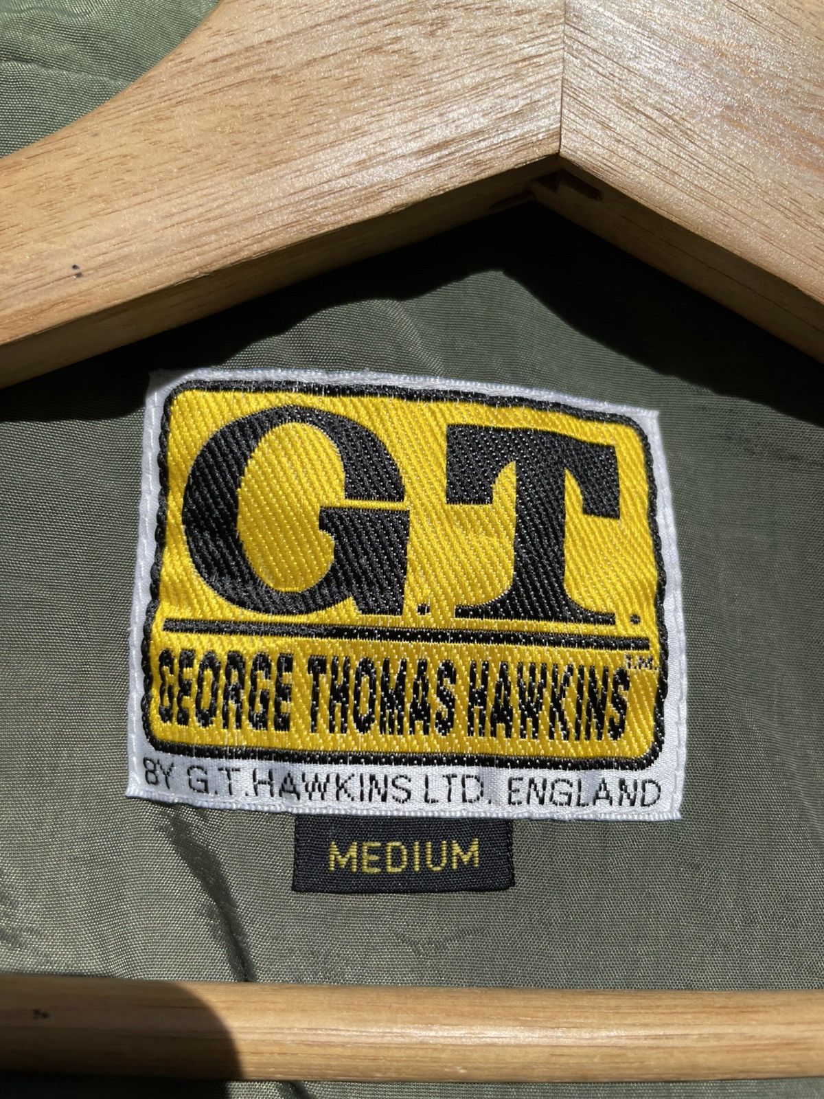 Vintage 🔥Accept Binding🔥 George Thomas Hawkins Windbreaker jacket Size US M / EU 48-50 / 2 - 8 Thumbnail