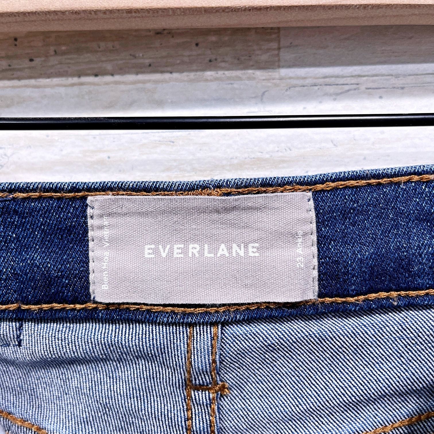 Everlane Everlane Authentic High-Rise Ankle Skinny Jeans 23 Size 23" - 6 Thumbnail