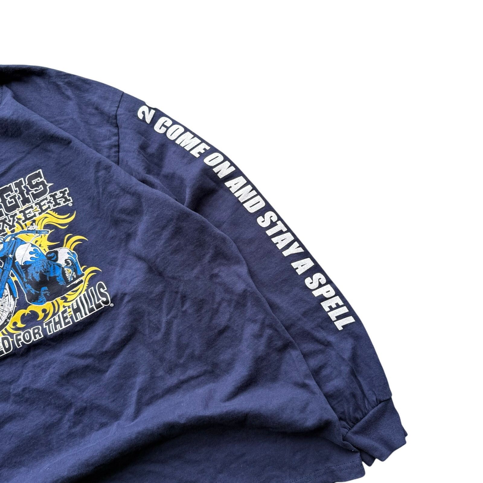 Vintage Vintage Y2K Sturgis Bike Week Longsleeve XL Size US XL / EU 56 / 4 - 3 Thumbnail