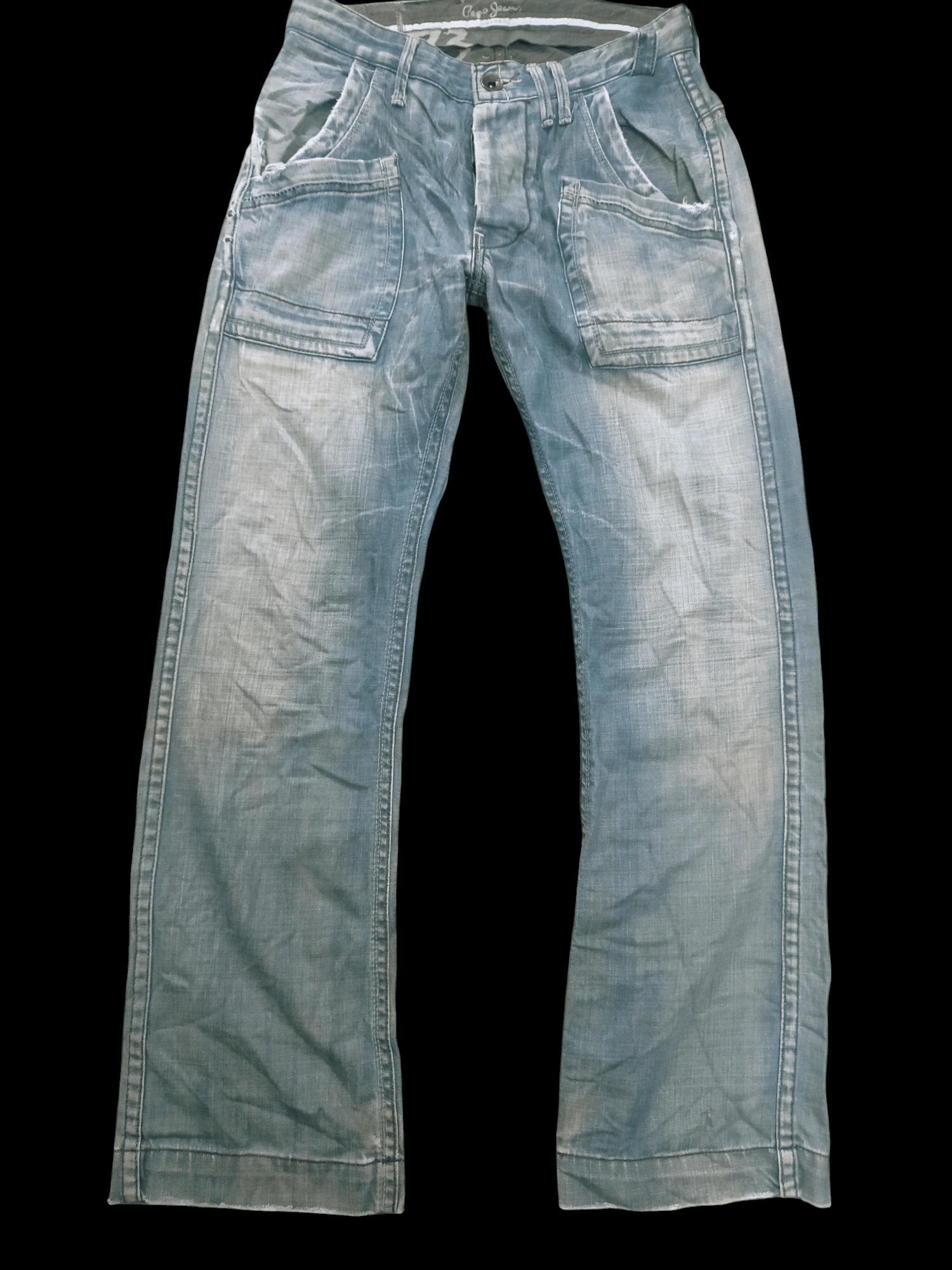 14th Addiction × Pepe Jeans 🔥 Distressed 🔥 Pepe Jeans Mudwash Size US 30 / EU 46 - 1 Thumbnail