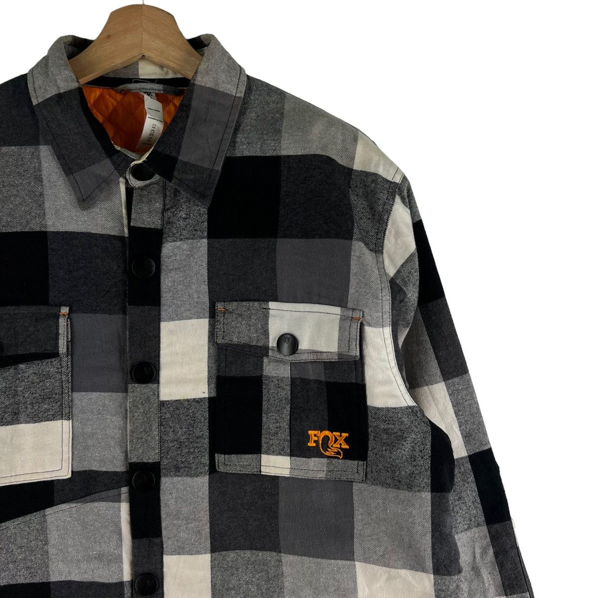 Fox Racing 🔥Chore Jacket Tartan Design Fox Racing Worker Wear Size US L / EU 52-54 / 3 - 6 Thumbnail