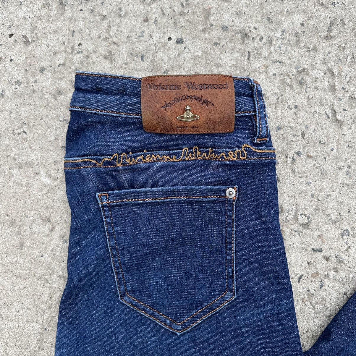 Vivienne Westwood Luxury Vivienne Westwood Jeans Crazy Fit Women’s Y2K Trend Size 26" / US 2 / IT 38 - 5 Thumbnail