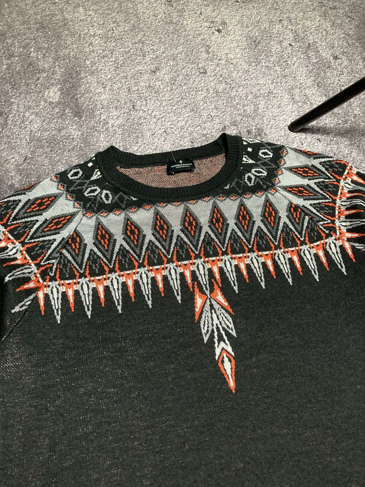 Marcelo Burlon Marcelo Burlon County of Milan Wings Wool Blend Sweater Size US M / EU 48-50 / 2 - 4 Thumbnail