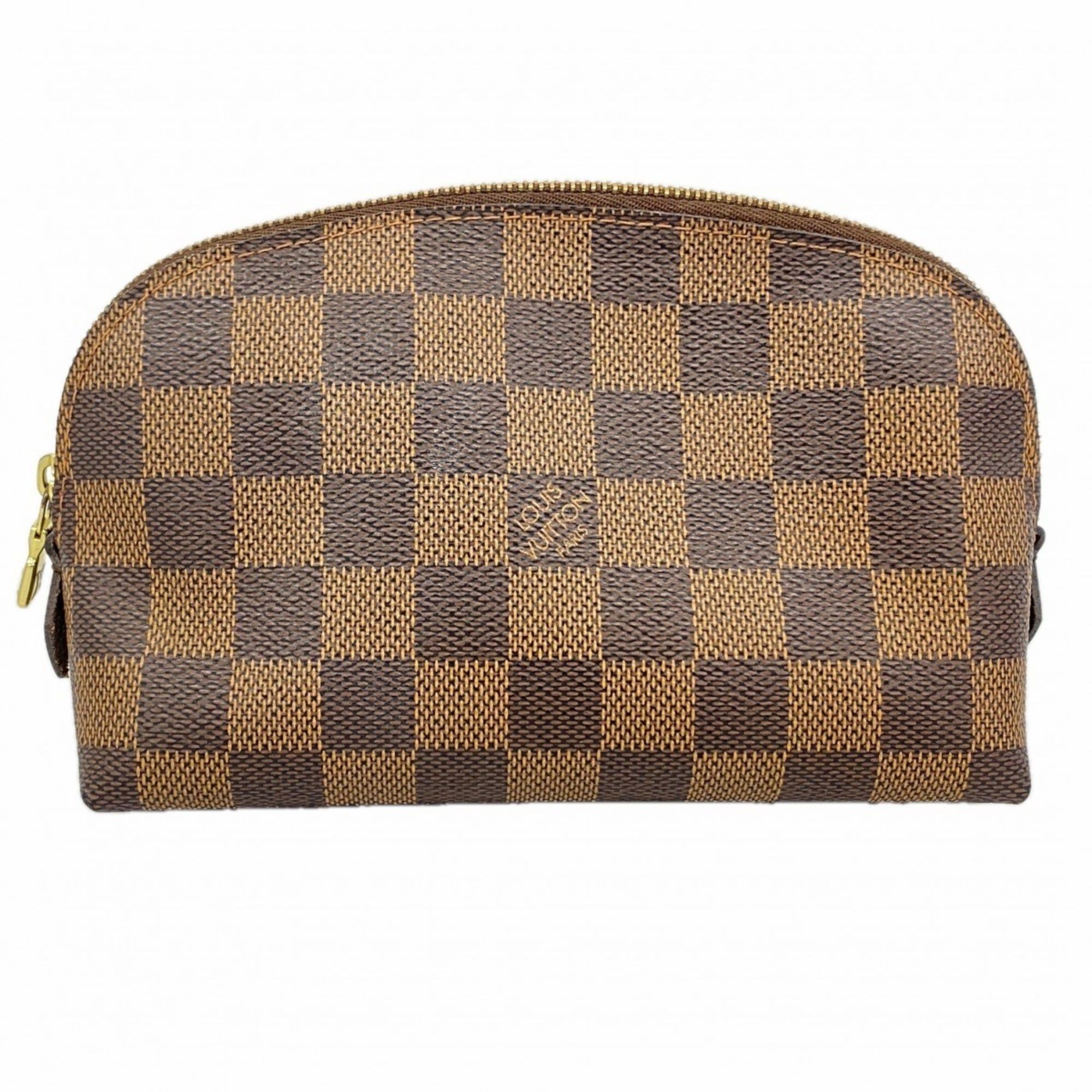 Louis Vuitton Damier Pochette Tick PM Bag N47516 Ebene Women's P2255700