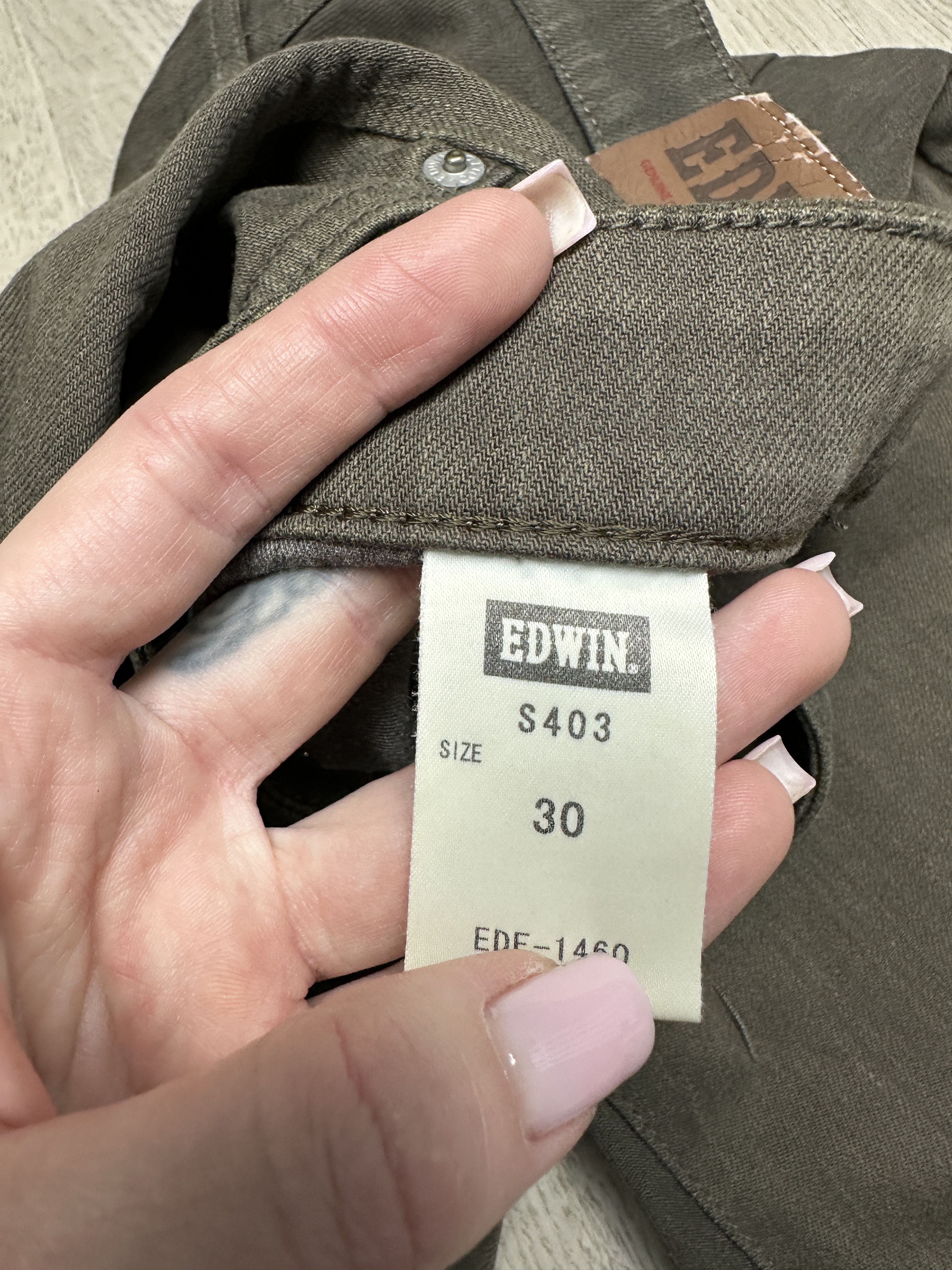 Edwin Edwin Vintage Mens Denim Pants Jeans Size US 30 / EU 46 - 8 Thumbnail