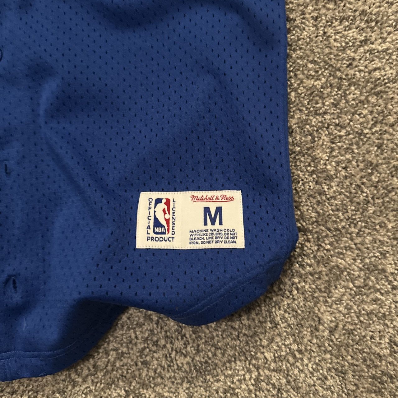 Mitchell & Ness Blue Denver Nuggets Jersey Size US M / EU 48-50 / 2 - 4 Thumbnail