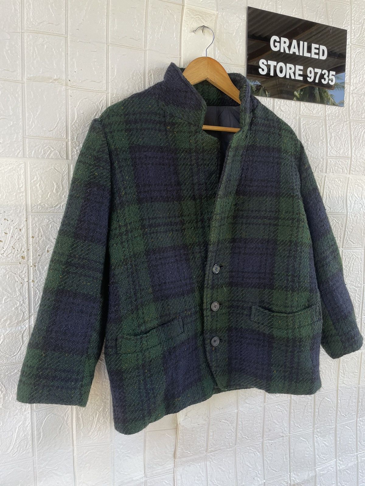 Issey Miyake Issey Miyake Wool Jacket Size US L / EU 52-54 / 3 - 3 Thumbnail