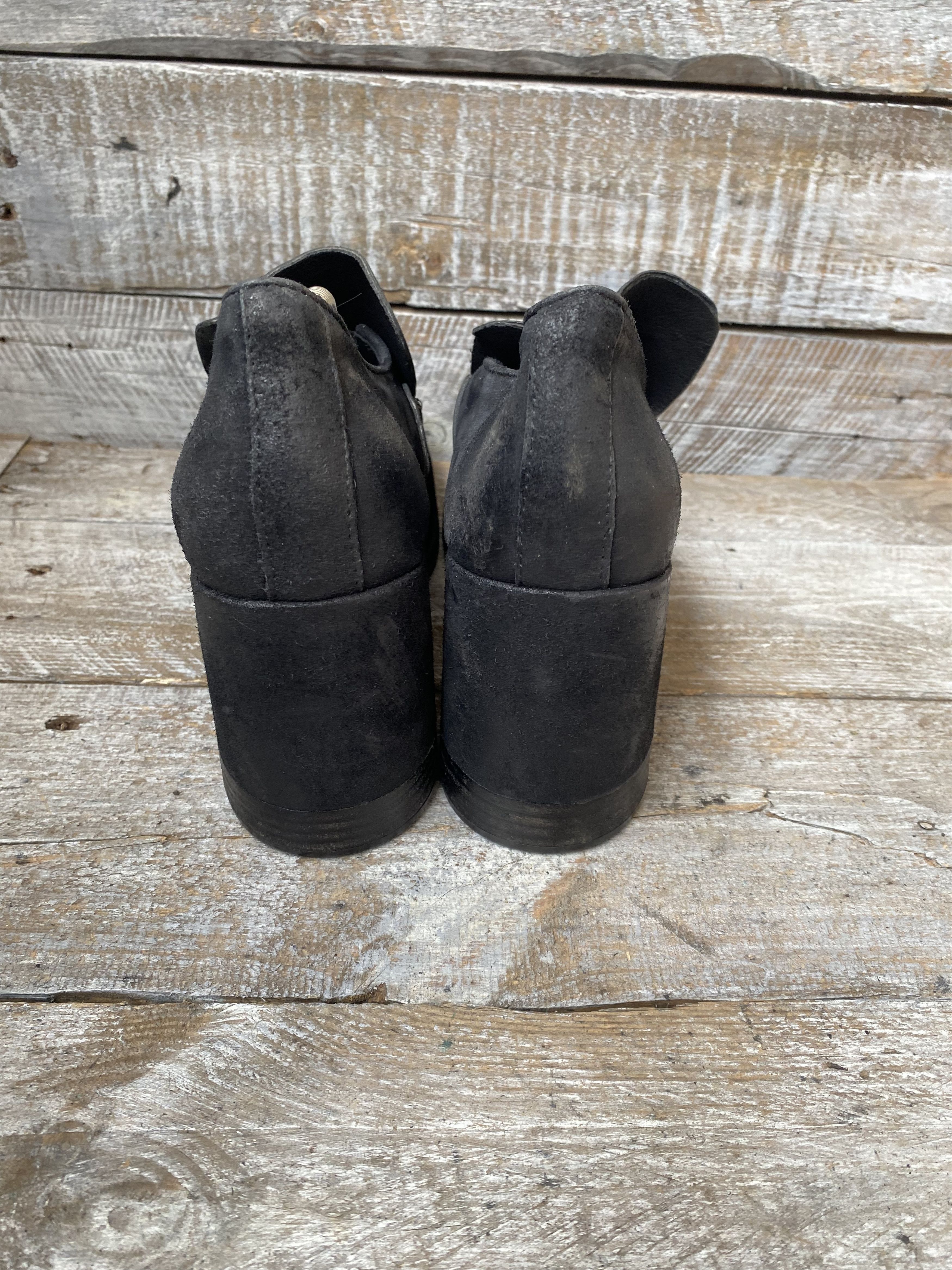 A.S.98 As. 98 platform suede heel boot, grunge. Avant garde sz42 Size US 12 / IT 42 - 7 Thumbnail