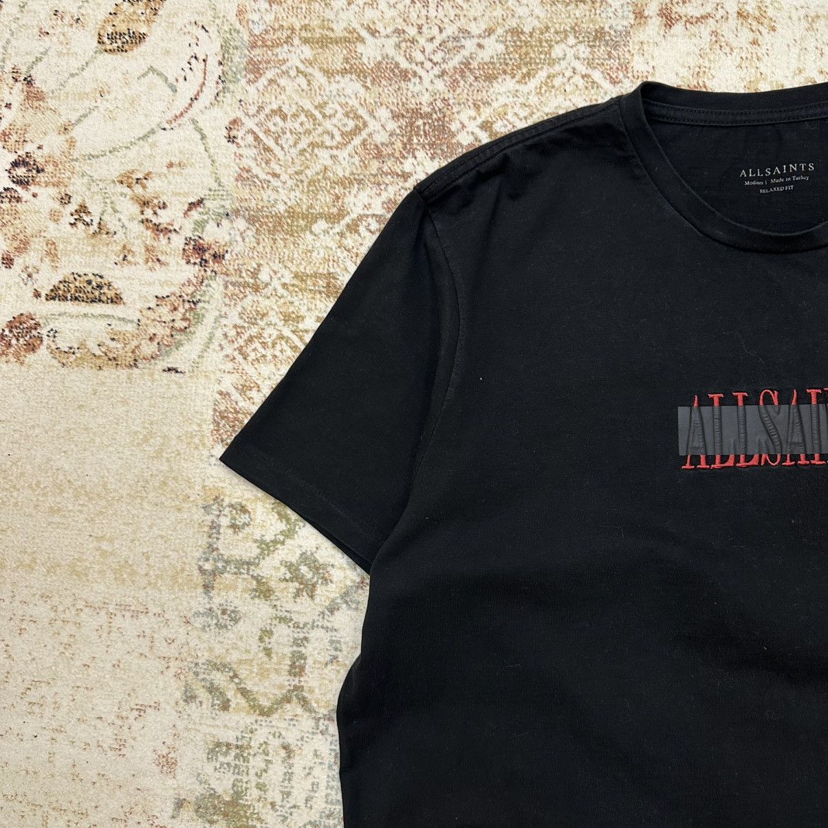 Allsaints × Vintage Vintage Allsaints T-shirts Big Logo Old Money Y2K 00s Size US M / EU 48-50 / 2 - 6 Thumbnail