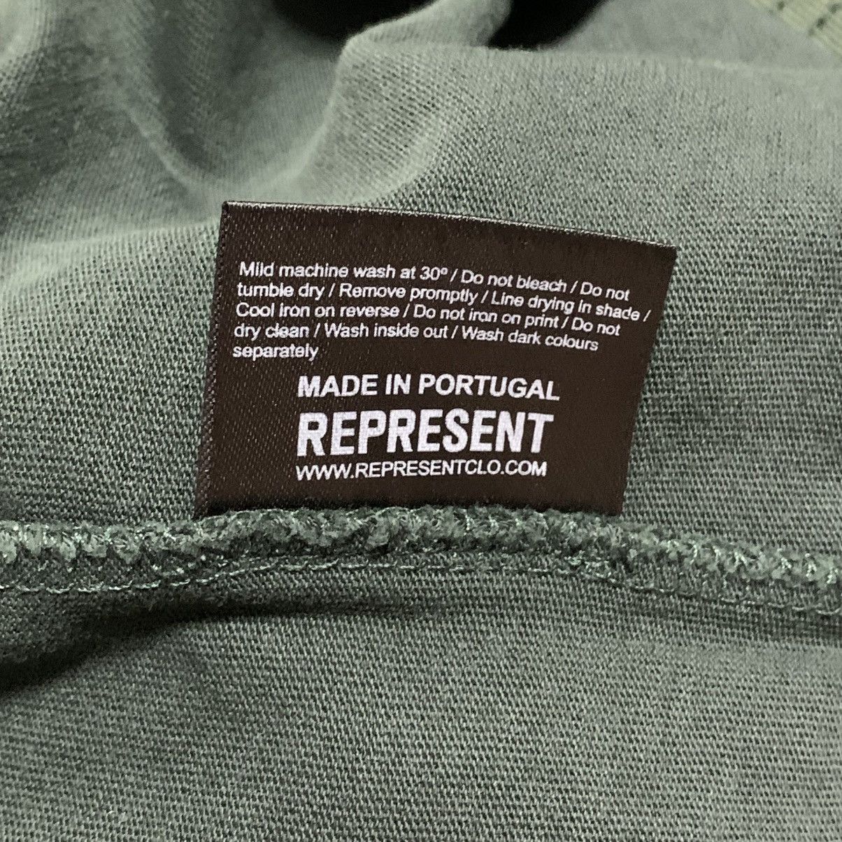 Represent Clo. Represent Small Mascot Green Pocket Tee Size US S / EU 44-46 / 1 - 8 Thumbnail