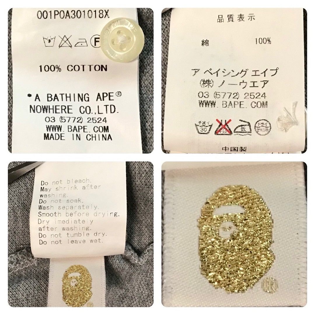 Bape × Swarovski BAPE × Swarovski Union Jack APE HEAD Polo Shirt APE NIGO Size US M / EU 48-50 / 2 - 7 Thumbnail