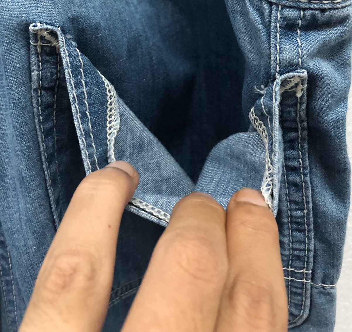 Lee × Vintage Vintage Union Made Sanforized Lee Overalls Size US 33 - 13 Thumbnail