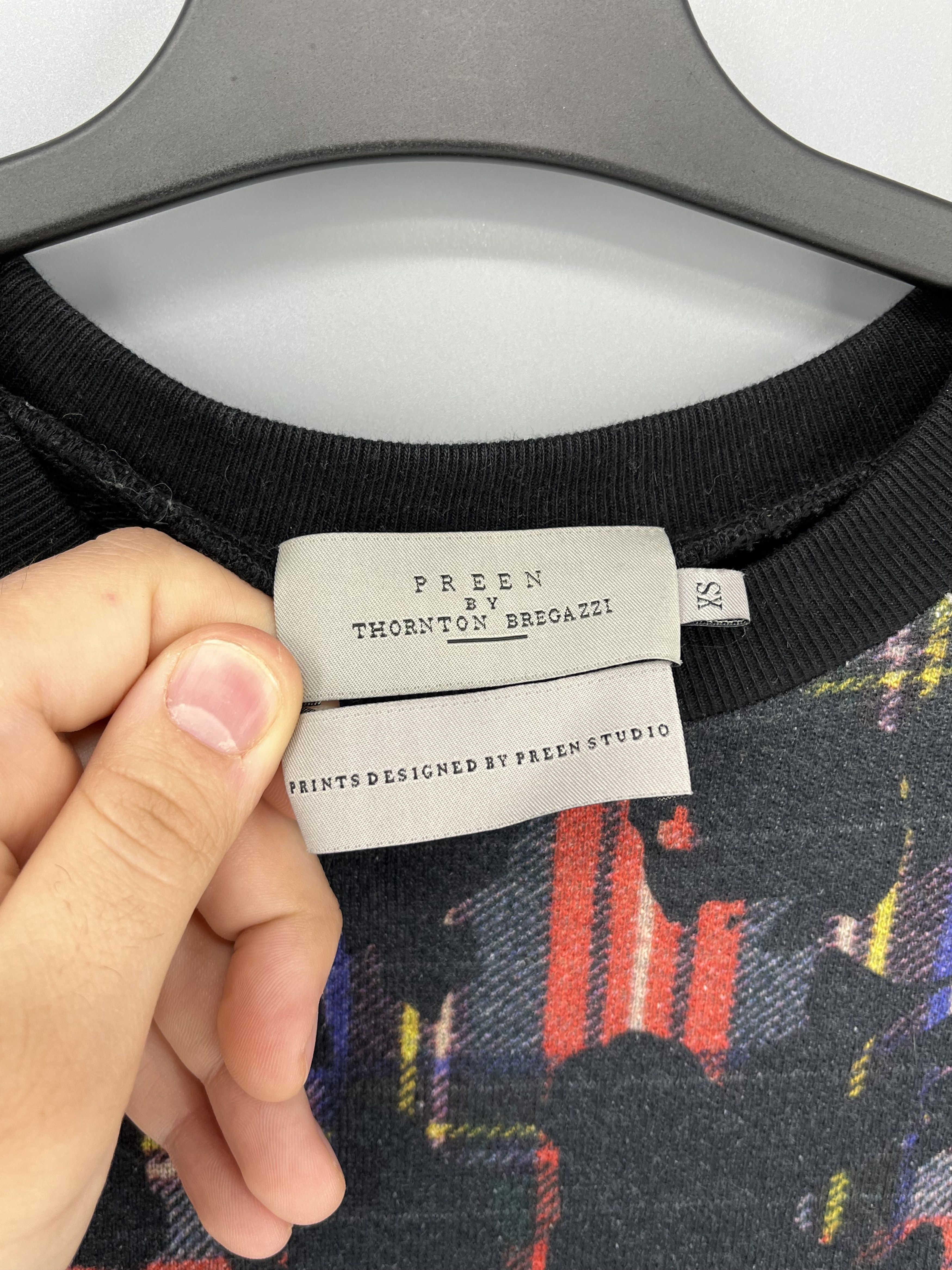 Preen by Thornton Bregrazzi Rare! Mens Sweatshirt Preen by Thornton Bregazzi Size XS / US 0-2 / IT 36-38 - 6 Thumbnail