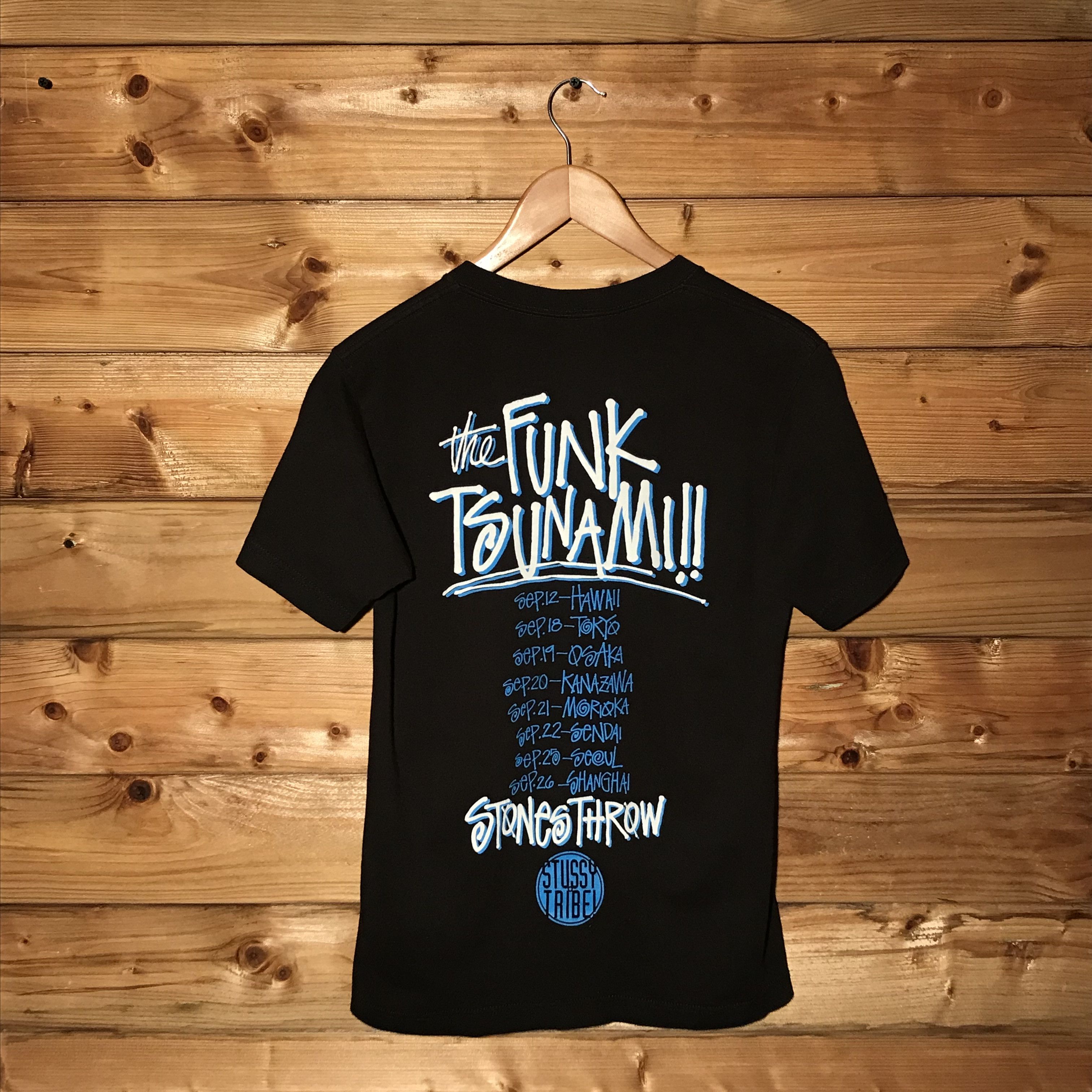 Band Tees × Stones Throw Records × Stussy 2009 Stussy x Stones