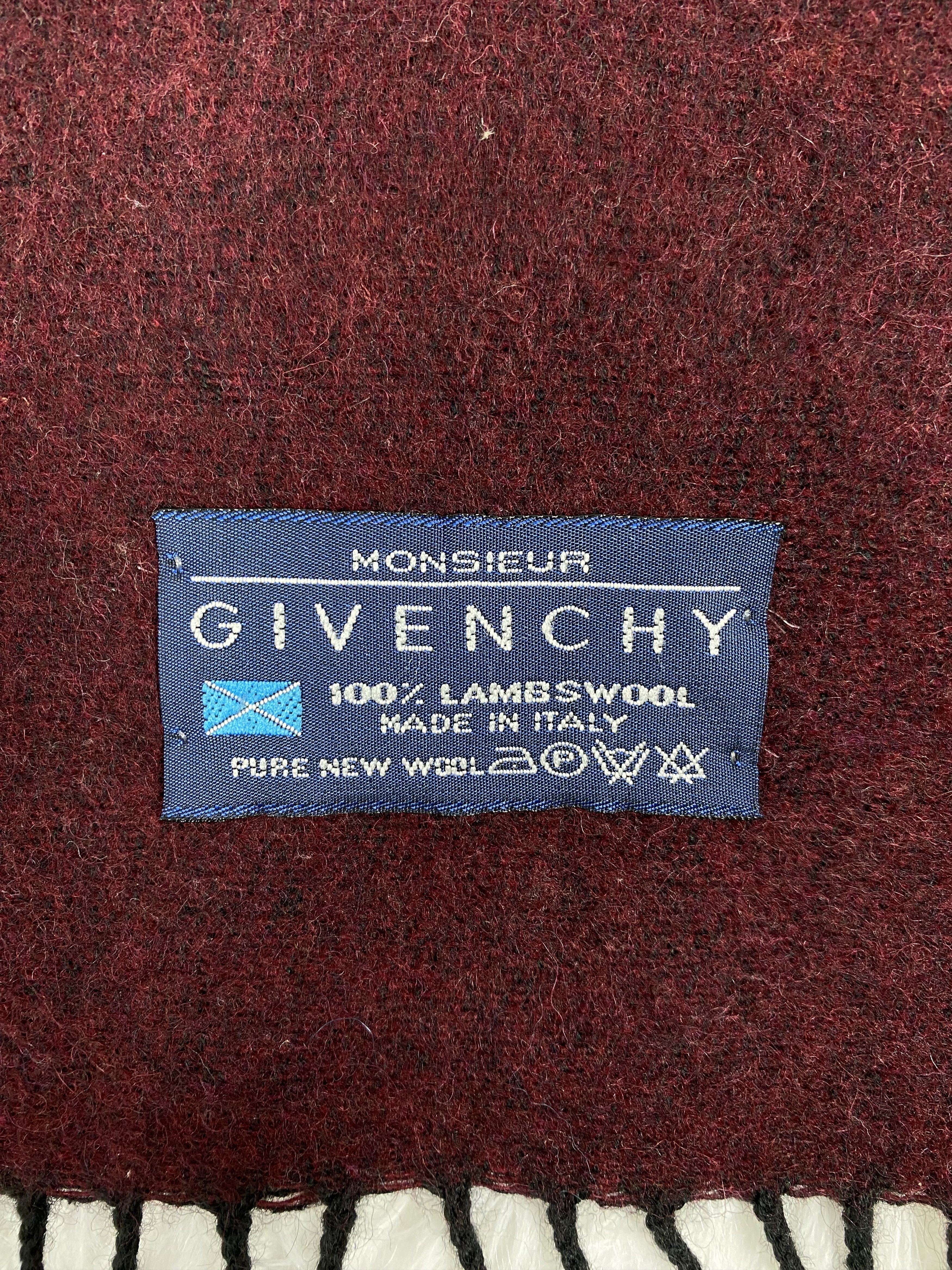 Givenchy Vintage Givenchy Scarf / Muffler Neckwear PM0062 Size ONE SIZE - 3 Thumbnail