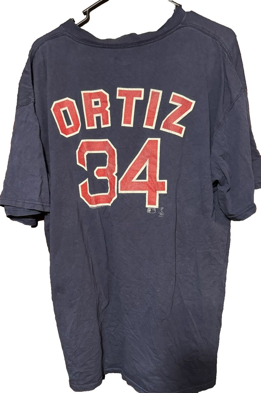 MLB Boston Red Sox David Ortiz S/S Player T-Shirt Men's XL Blue Size US XL / EU 56 / 4 - 1 Thumbnail