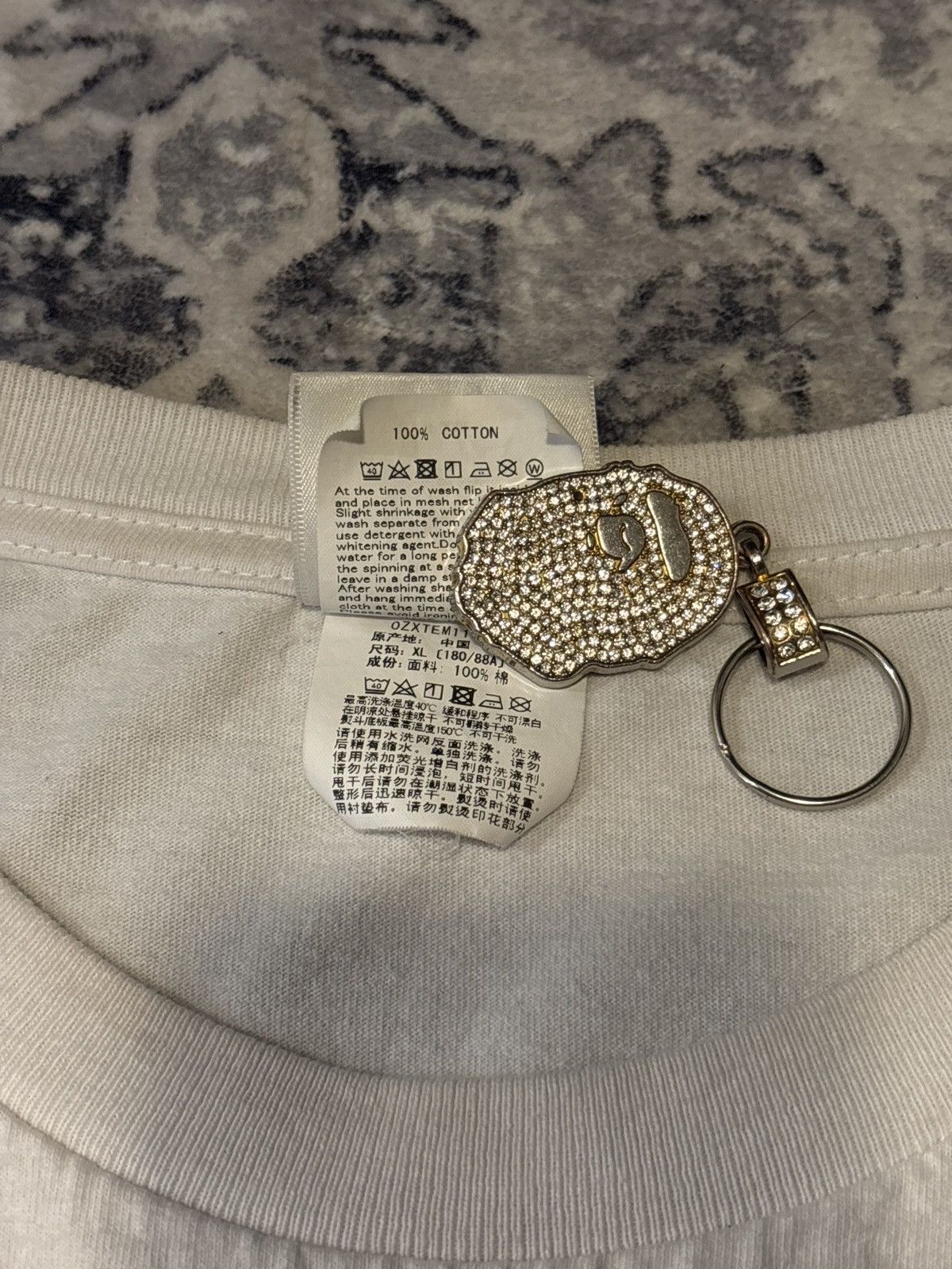 Bape BAPE Multi Motif Tee Size US XL / EU 56 / 4 - 11 Thumbnail