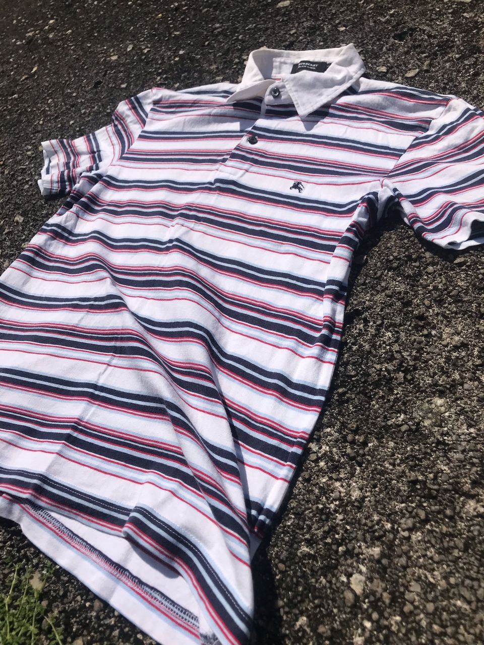 Burberry × Polo Ralph Lauren Black label Burberry polo shirt Size US S / EU 44-46 / 1 - 7 Thumbnail