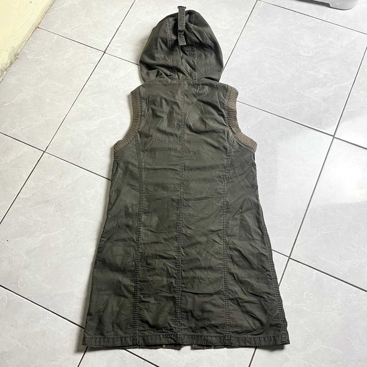 Le Grande Bleu (L.G.B.) 💸ACCEPT BINDING💸 Lefua Lea lgb style olive green vest Size US S / EU 44-46 / 1 - 2 Thumbnail