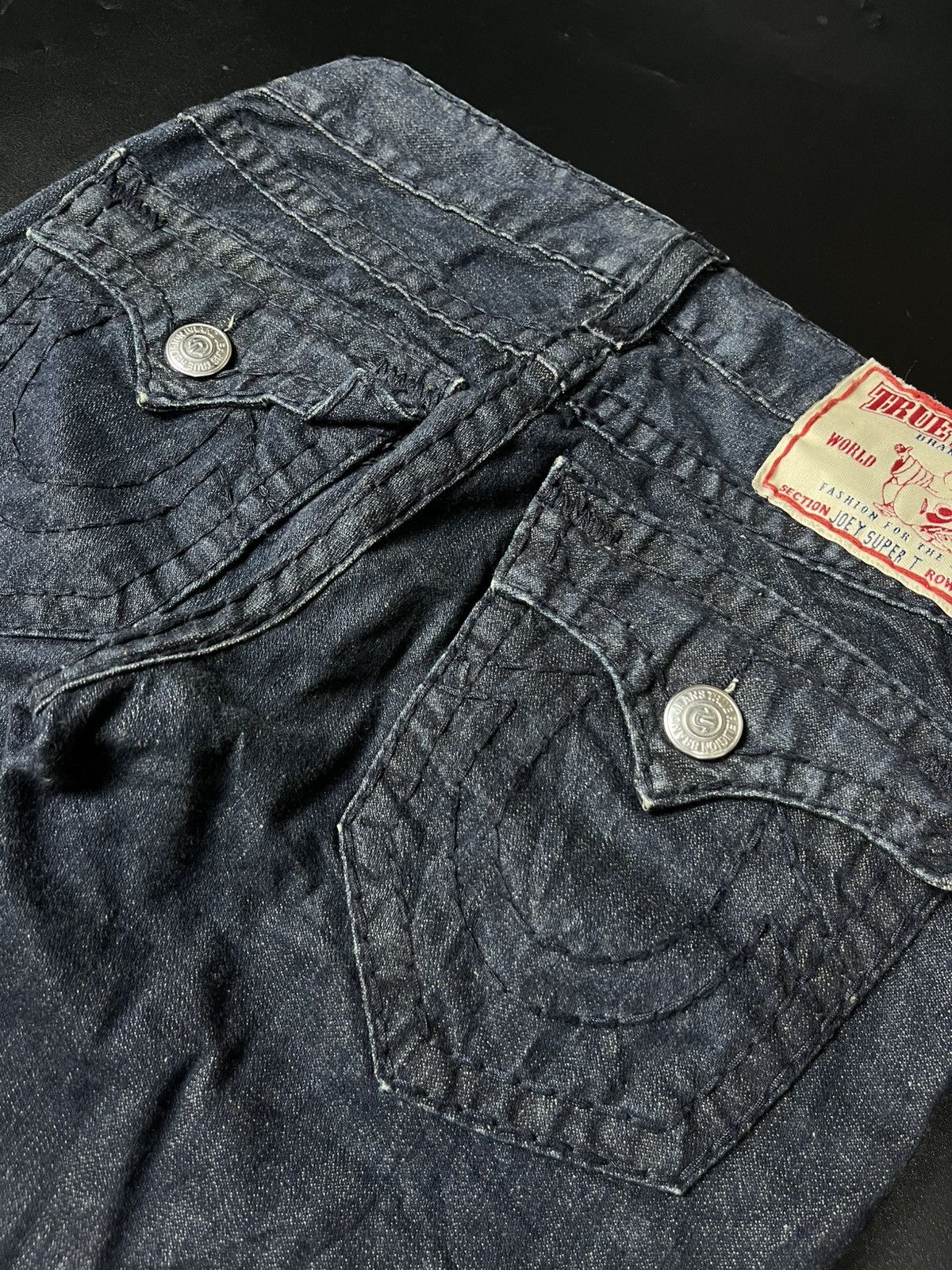 If Six Was Nine × Japanese Brand × Le Grande Bleu (L.G.B.) SUPER FLARE TRUE RELIGION SPIDER Style Size US 30 / EU 46 - 11 Thumbnail