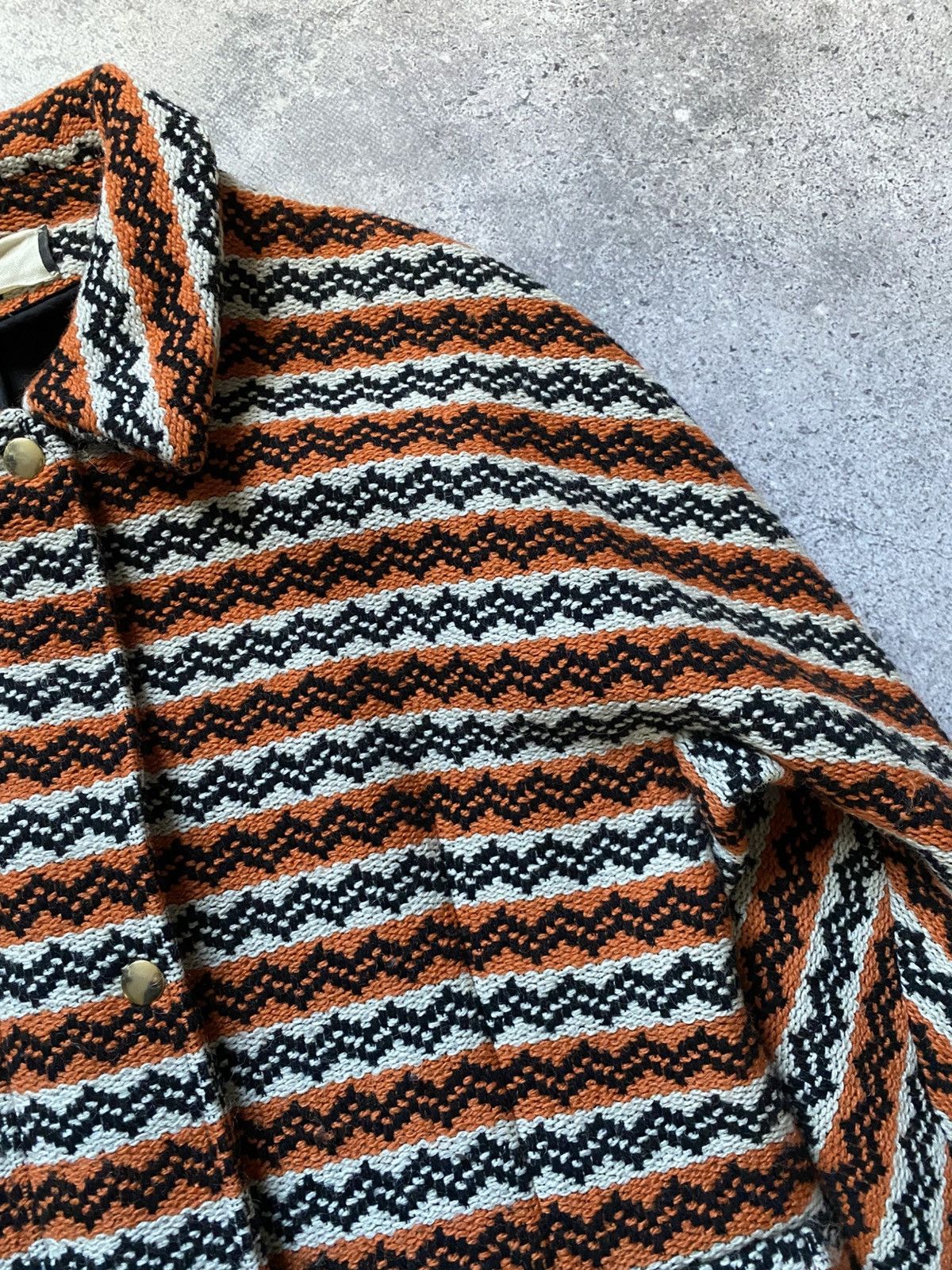 Marni 🦊 Marni Coat Wool Stripe Women Grey Fox Fur Luxury Rare Size M / US 6-8 / IT 42-44 - 4 Thumbnail