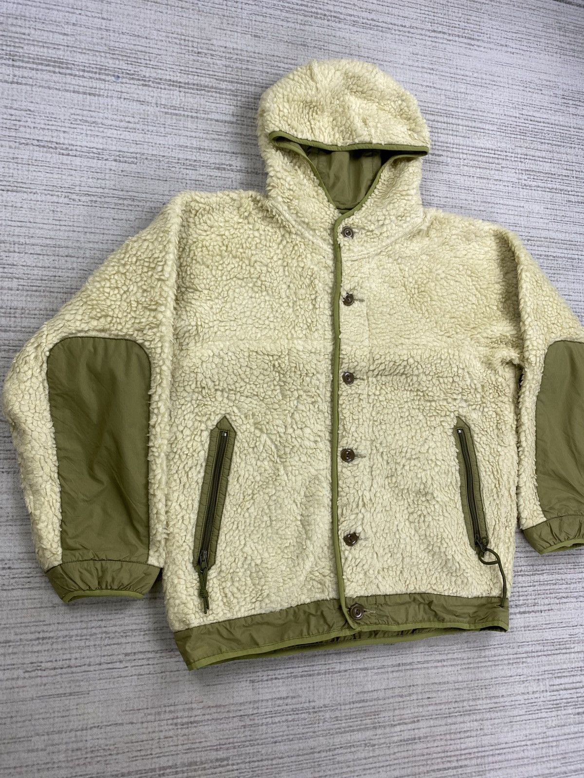 If Six Was Nine × Japanese Brand × Vintage Vintage CYCLETOGS West Ride Sherpa Pile Hoodie Jacket Size US M / EU 48-50 / 2 - 3 Thumbnail