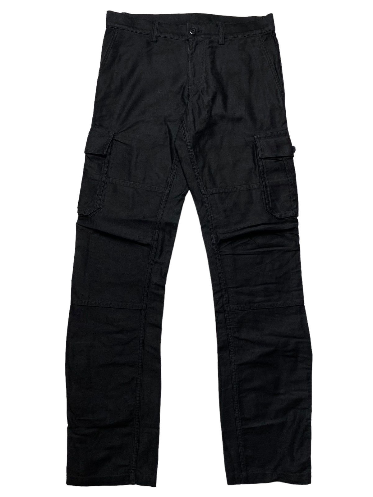 14th Addiction 2000s Shellac - Open Leg Zipper Cargo Pants Size US 29 - 2 Thumbnail
