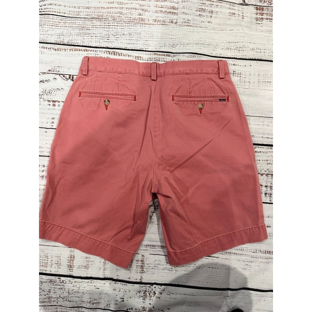 Polo Ralph Lauren Polo Ralph Lauren Men's Coral Chino Shorts 30 Classic Fit Size US 30 / EU 46 - 6 Thumbnail