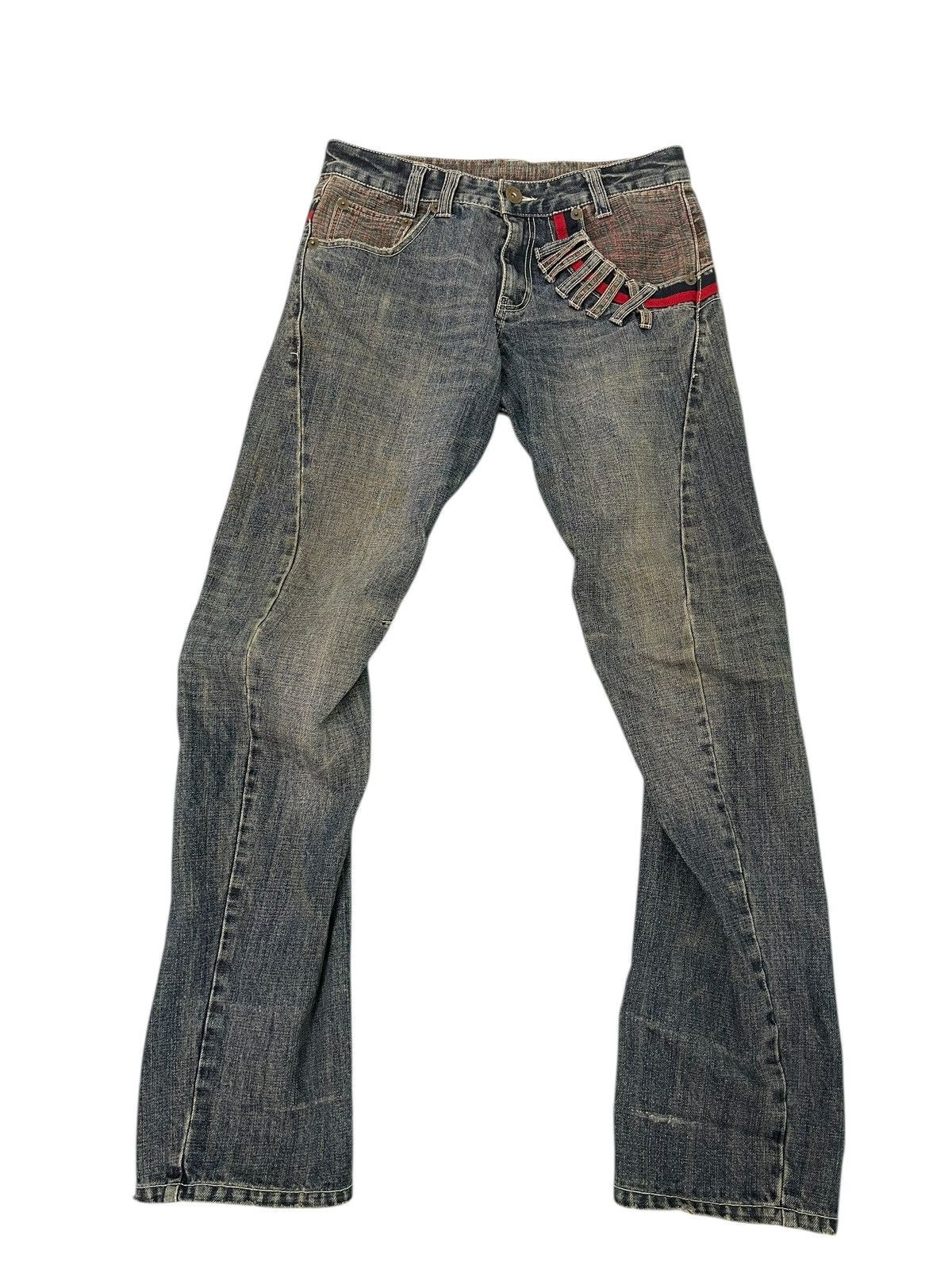 Hysteric Glamour Double Waist Jeans Back Vintage goa amiri cdg julius 3🟦1 Size US 30 / EU 46 - 8 Thumbnail