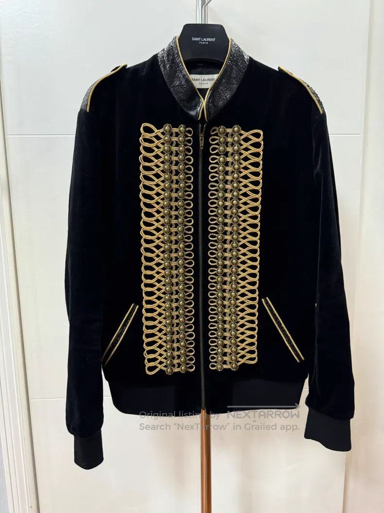 Saint Laurent Paris Saint Laurent Paris Palace Snake Pattern Jacket Size US M / EU 48-50 / 2 - 1 Thumbnail