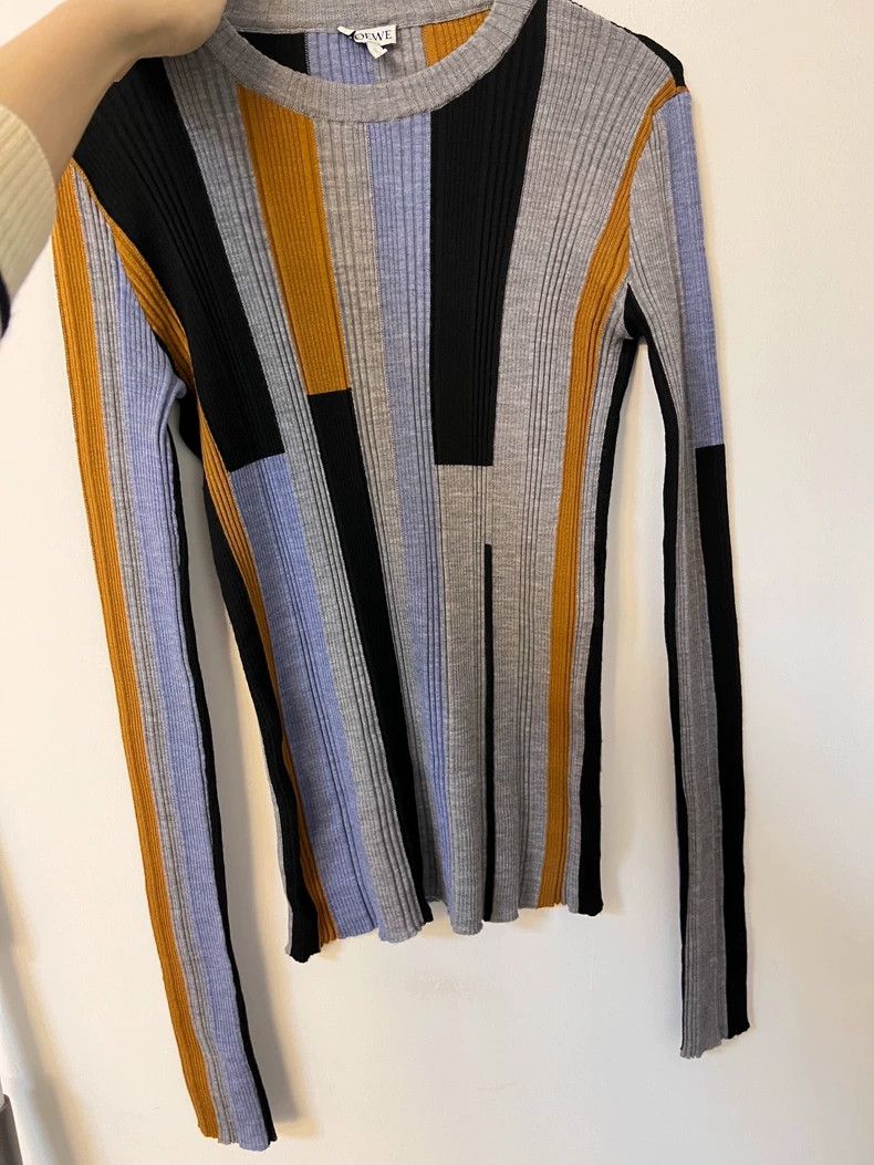 Loewe LOEWE Geometric lace sweater Size M / US 6-8 / IT 42-44 - 6 Thumbnail