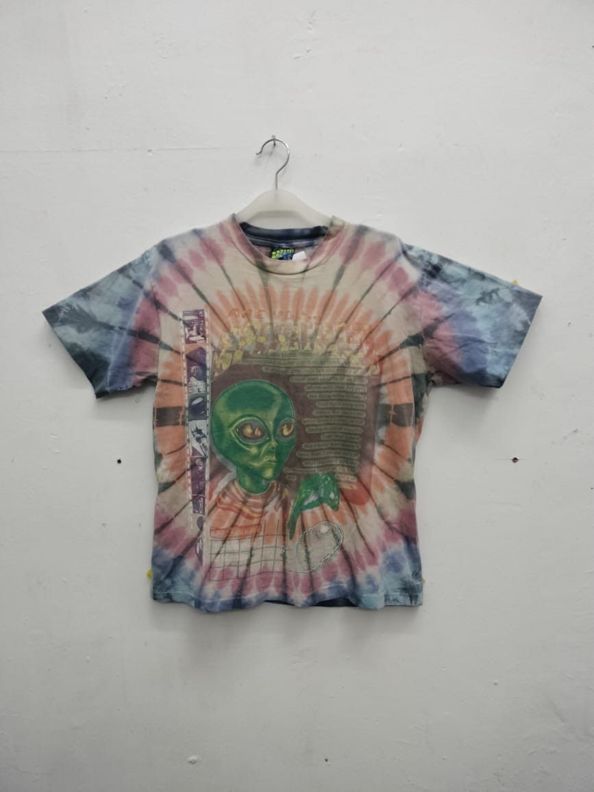 Vintage Vintage Alien World Full Print Dye Tee Single Stich Size US L / EU 52-54 / 3 - 1 Thumbnail
