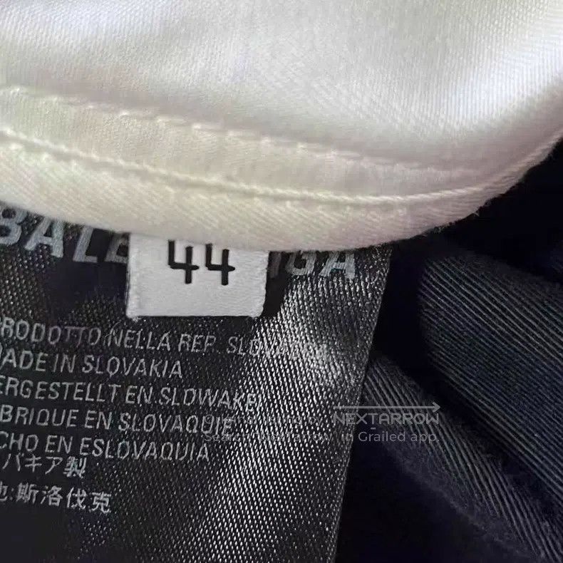 Balenciaga Balenciaga Embroidered Logo Patchwork School Jacket Size US S / EU 44-46 / 1 - 4 Thumbnail