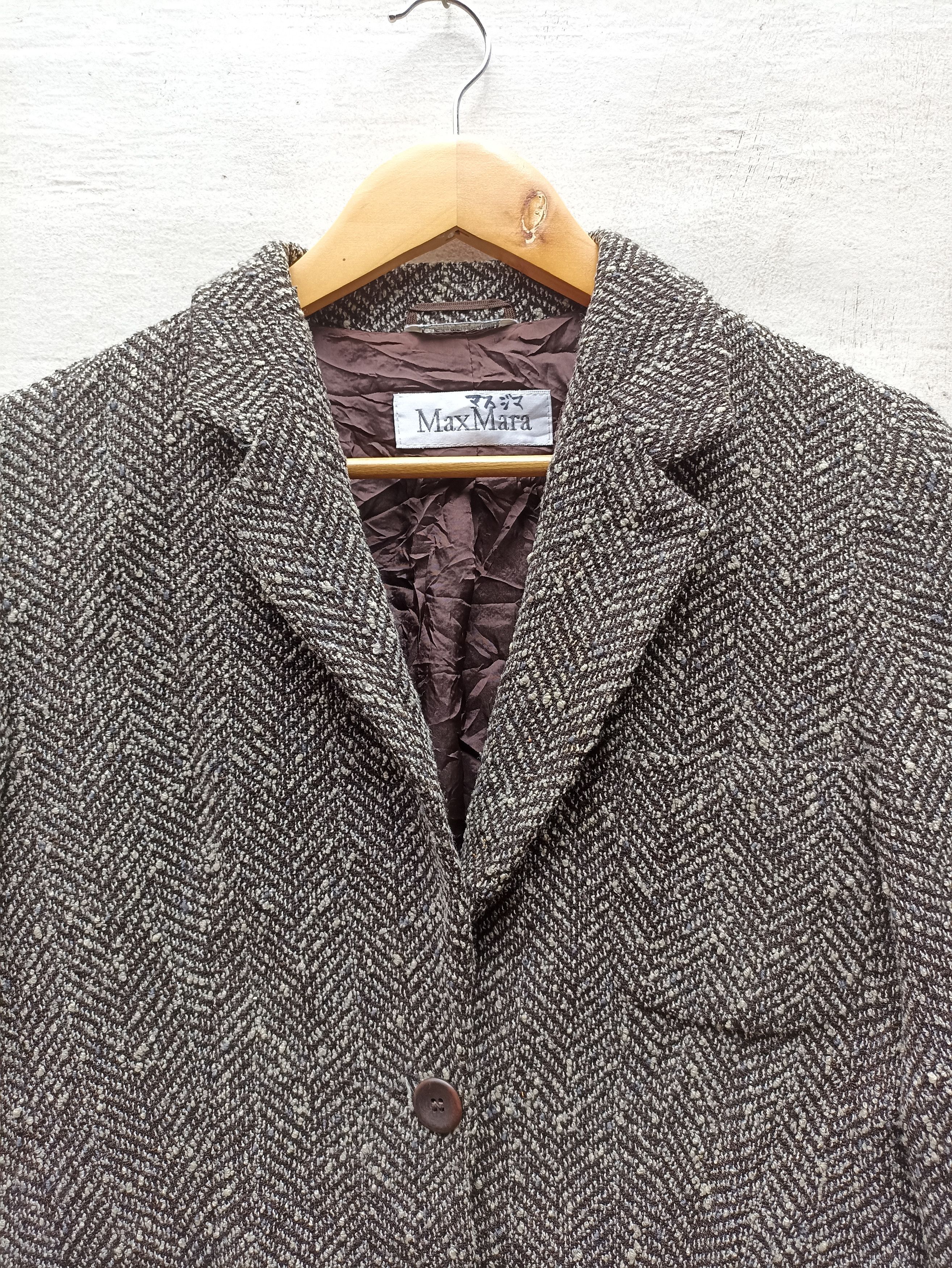 MAX&Co. × Max Mara × Weekend Max Mara Max Mara tweed chester coat wool jacket Size S / US 4 / IT 40 - 2 Thumbnail